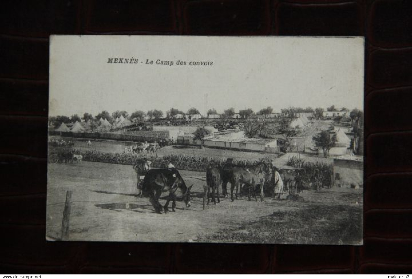 MAROC - MEKNES : Le Camp Des Convois - Meknès