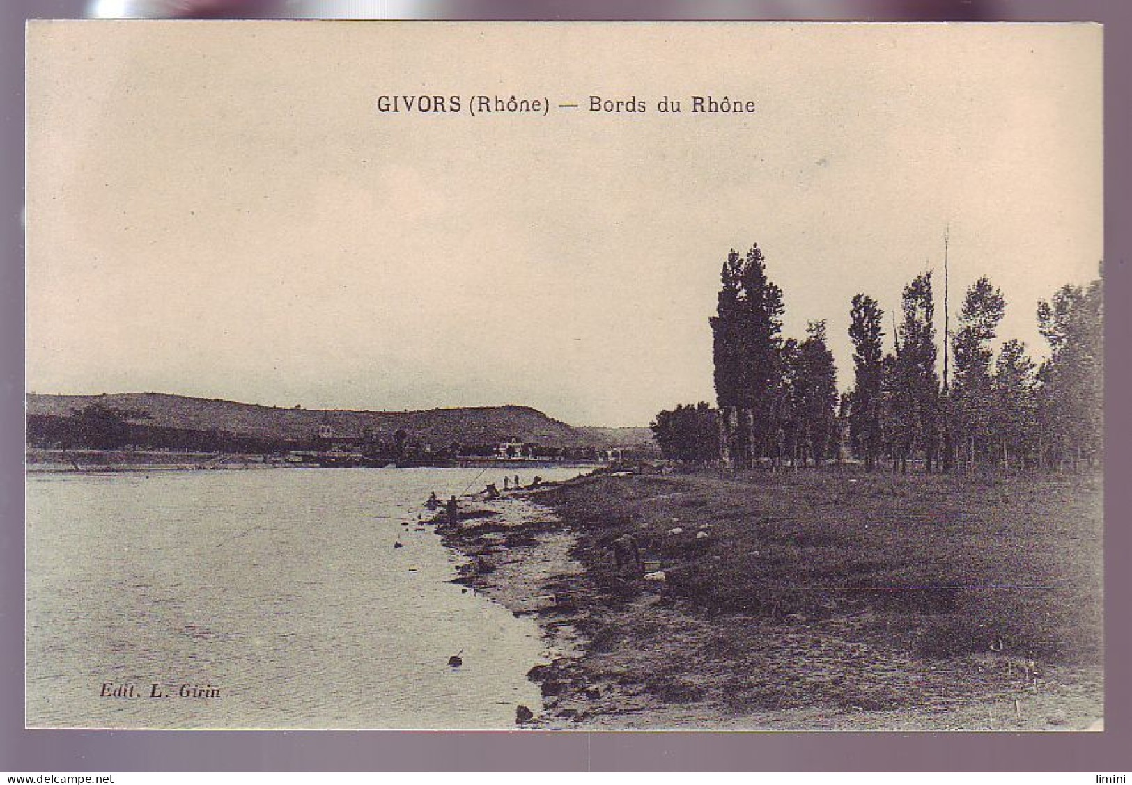 69 - GIVORD - BORDS DU RHONE - ANIMÉE  - - Givors