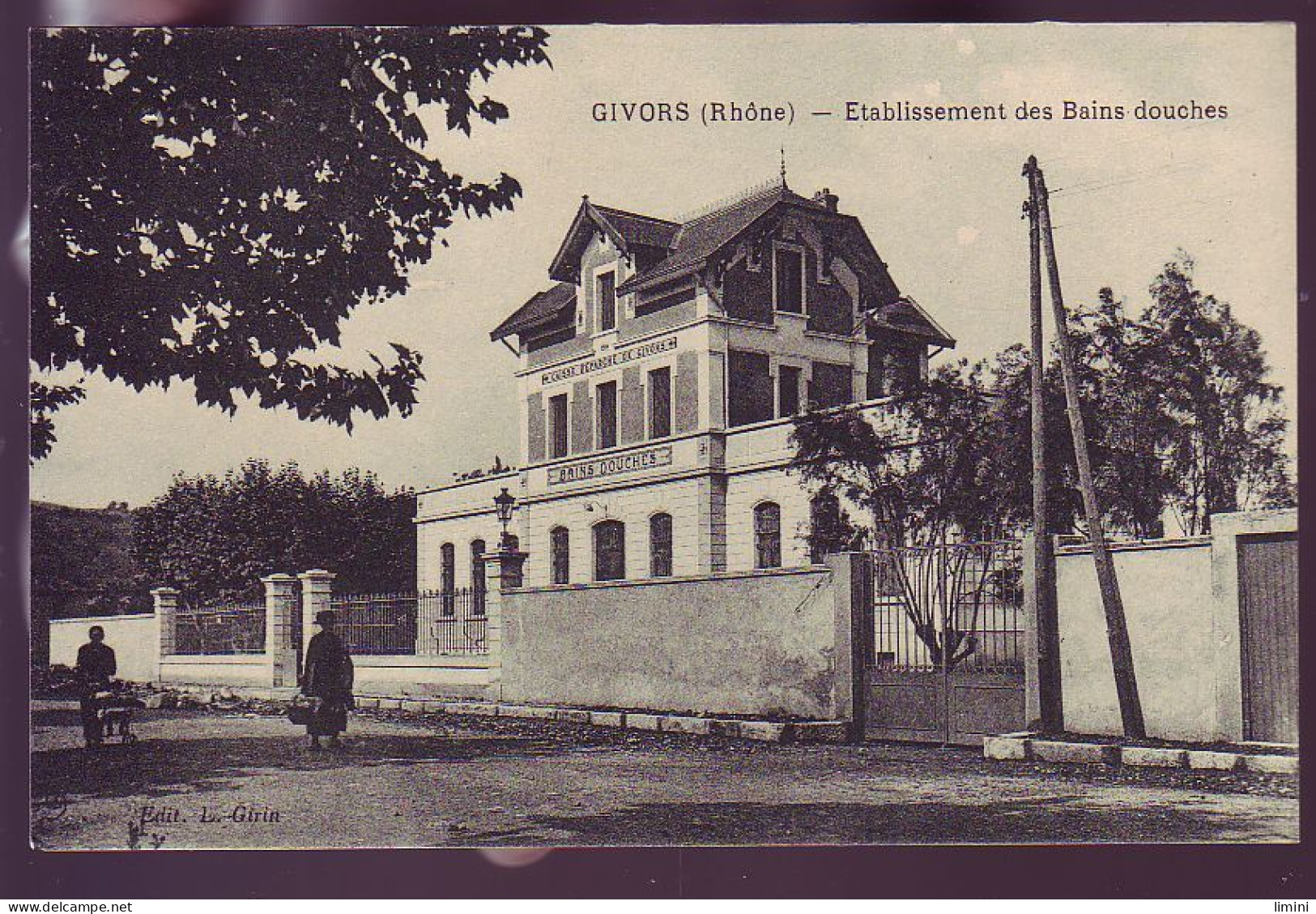 69 - GIVORS - ETABLISSEMENT DES BAINS DOUCHES - ANIMÉE - - Givors