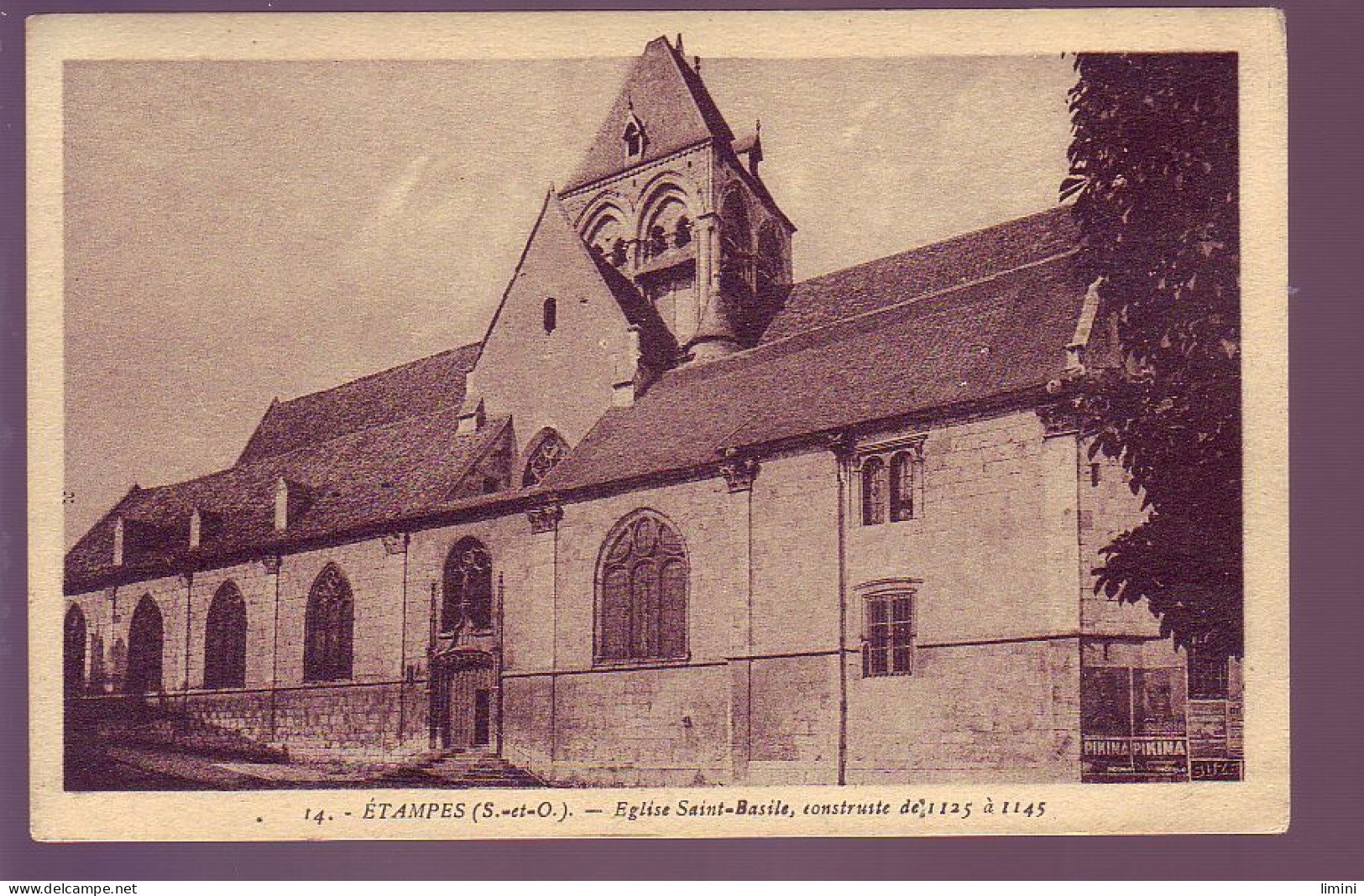 91 - ETAMPES - ÉGLISE SAINTE-BASILE - - Etampes