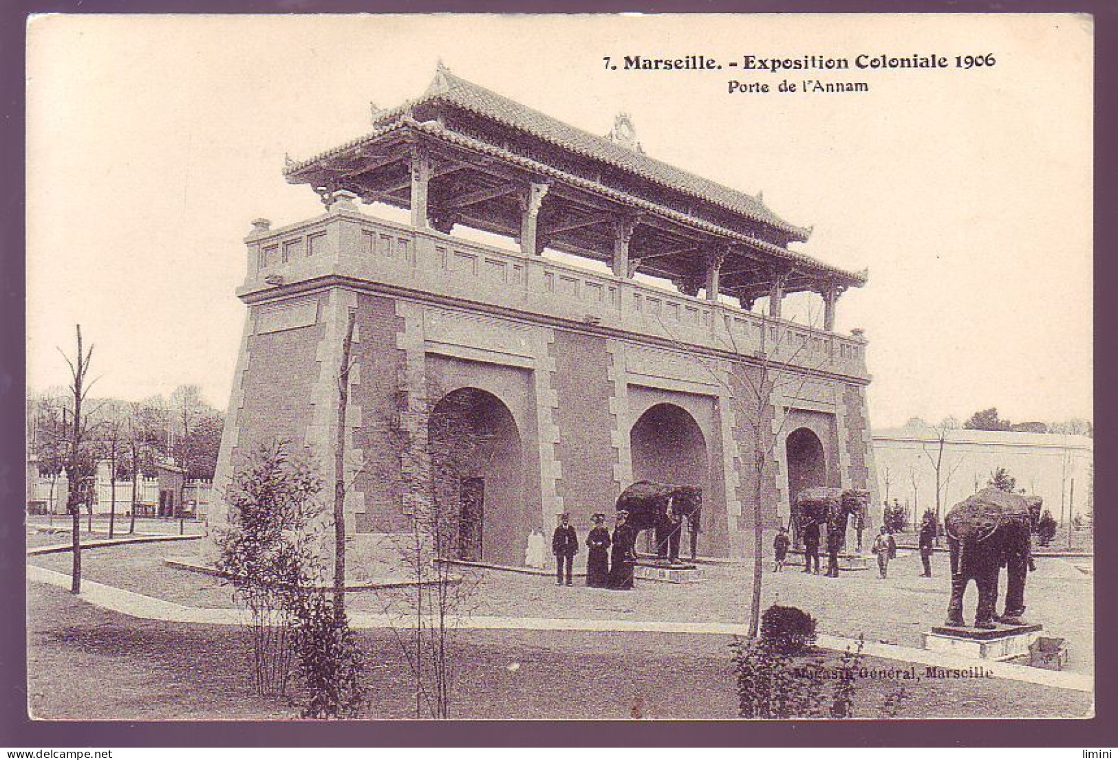 13 - MARSEILLE - LOT DE  3 CPA - EXPOSITION COLONIALE - COLORISÉE  - ANIMÉE - 21118/19/20 - Koloniale Tentoonstelling 1906-1922