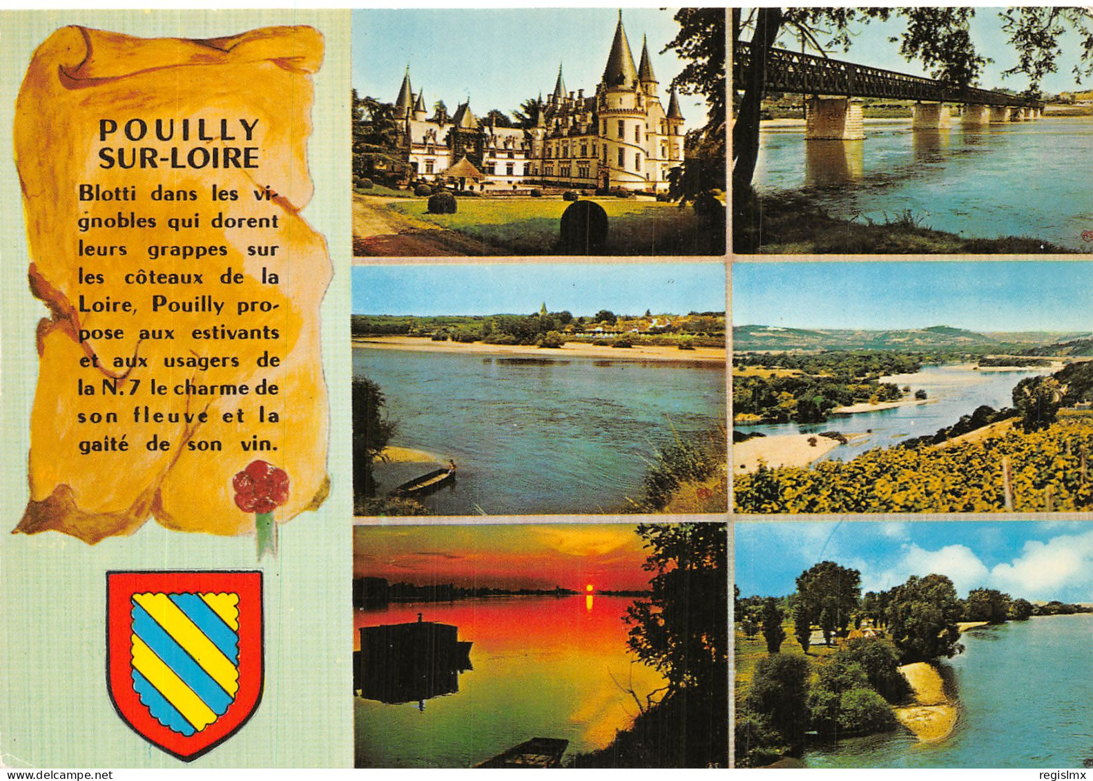 58-POUILLY SUR LOIRE-N°T1074-E/0001 - Pouilly Sur Loire