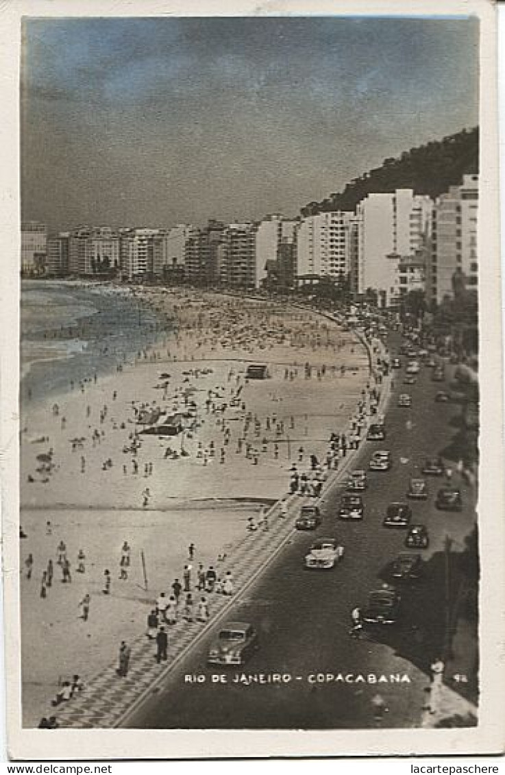 X120622 BRESIL BRASIL RIO DE JANEIRO COPACABANA EDIT. WESSEL ? - Copacabana