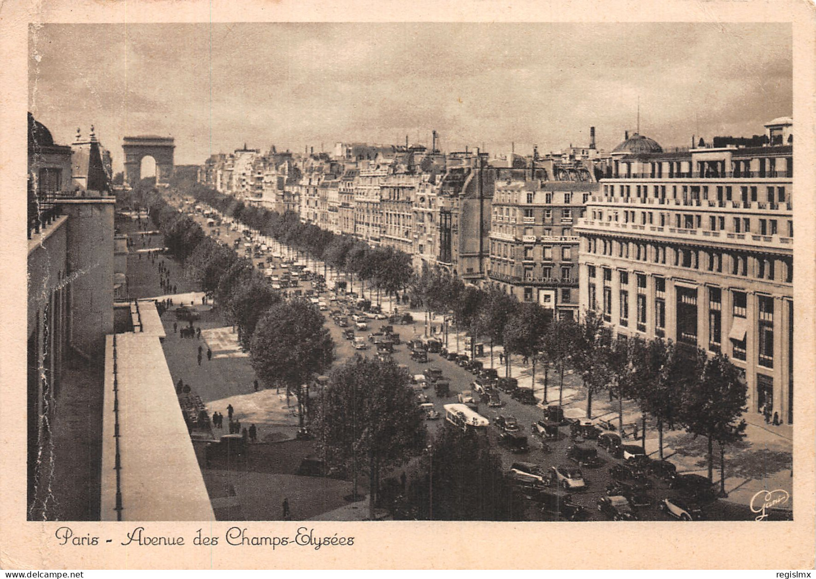 75-PARIS AVENUE DES CHAMPS ELYSEES-N°T1074-E/0241 - Champs-Elysées