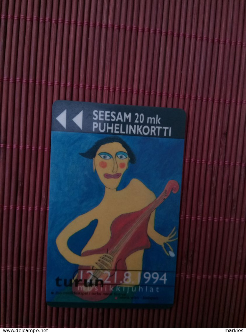 Phonecard Finland Used Rare - Nieuw-Caledonië