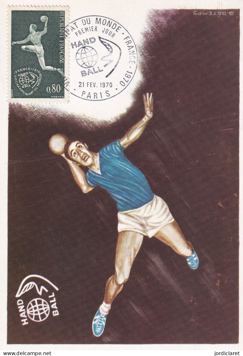 MAXIMA 1970 FRANCIA - Balonmano