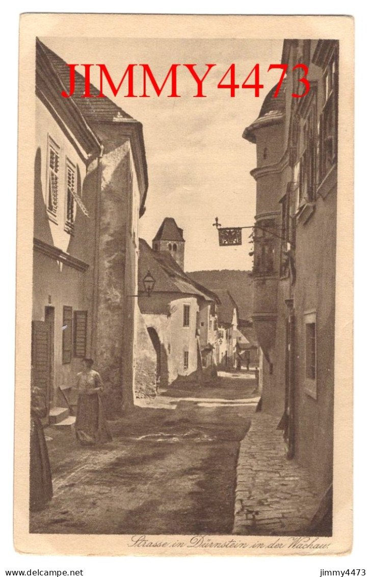 CPA - Strasse In Dürnstein In Der Wachau ( Krems Basse Autriche ) N° 110 - Verlag Johann Saska 1922 - Krems An Der Donau