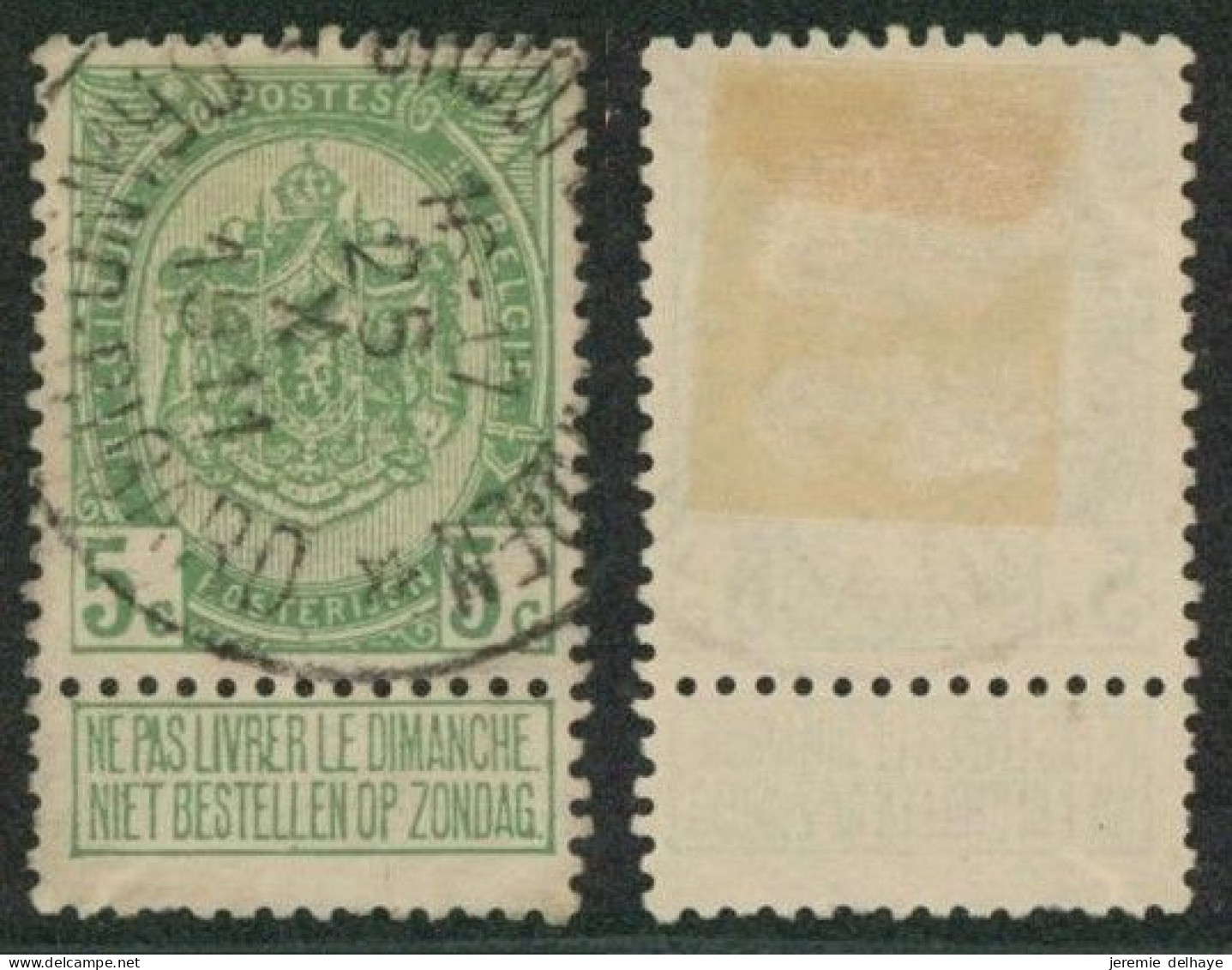 Armoiries - N°83 Obl Relais "Groot-Bijgarden / Grand-Bigard"      // (AD) - 1893-1907 Coat Of Arms