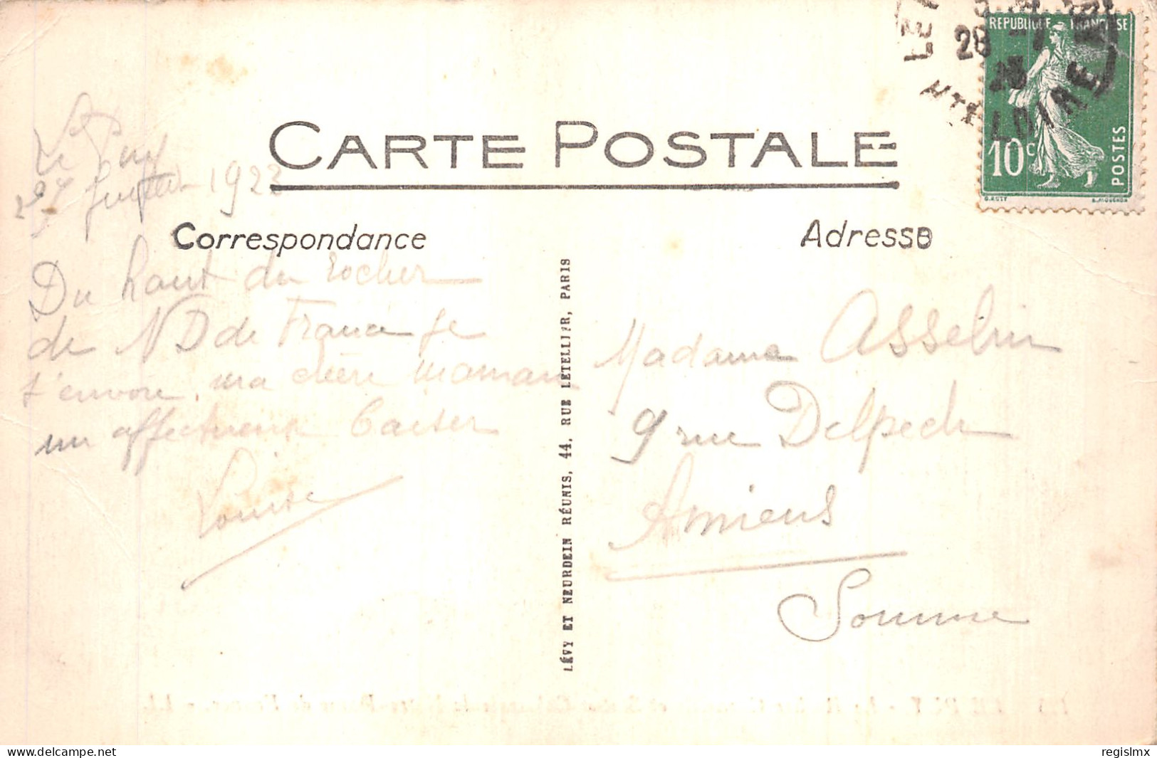 43-LE PUY-N°T1076-H/0341 - Other & Unclassified