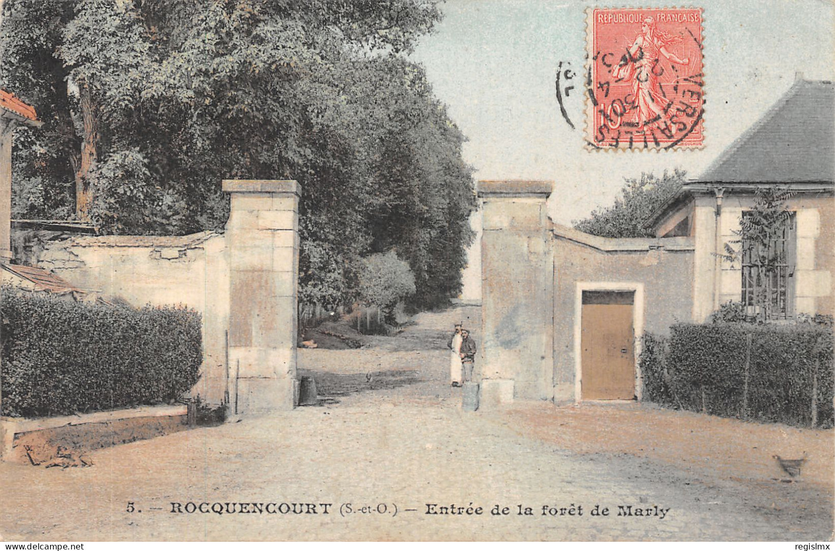 78-ROCQUENCOURT-N°T1077-C/0033 - Rocquencourt