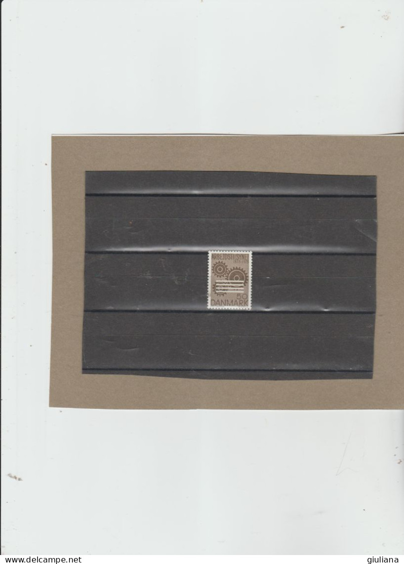 Danimarca 1973 - (UN)  550**  "Centenario Prima Legge Protezione Del Lavoro" - 50o - Unused Stamps