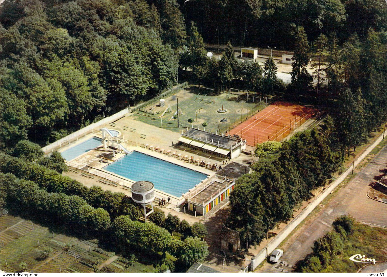 72 - Mamers - Vue Aérienne - Piscine Des Mouettes - Mamers