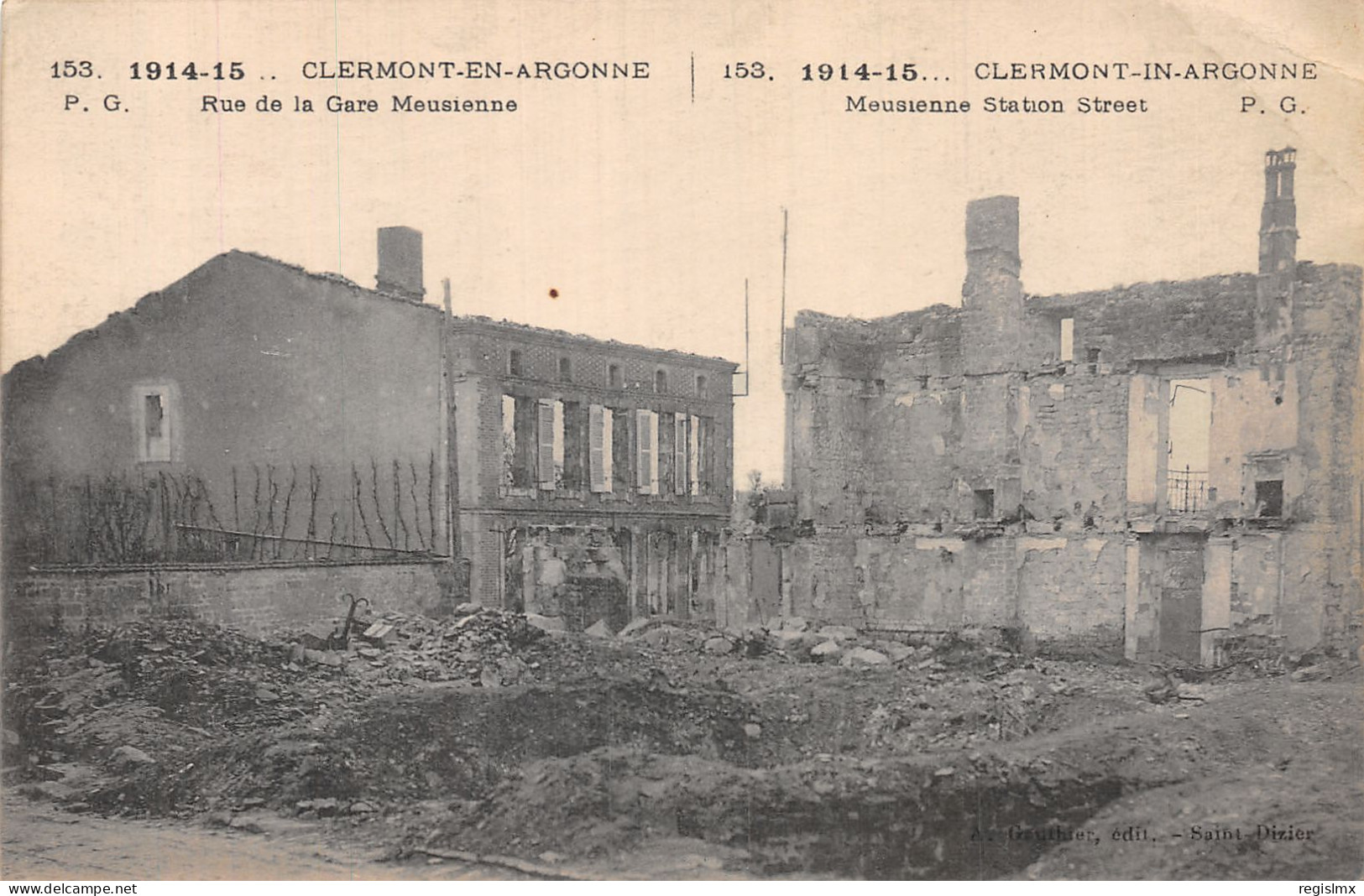 55-CLERMONT EN ARGONNE-N°T1079-C/0263 - Clermont En Argonne