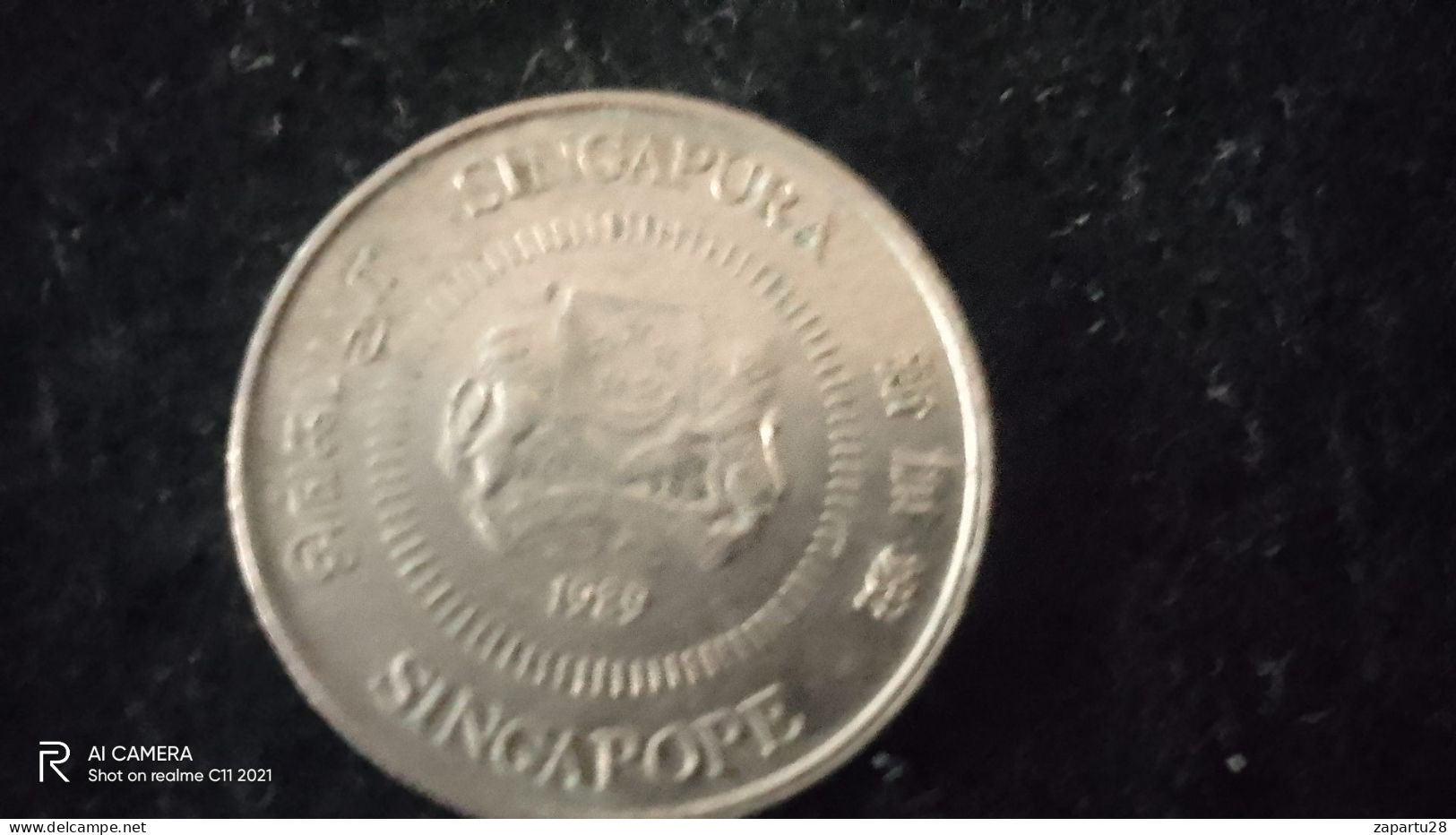 SİNGAPUR-1979  10  CENT    XF- - Singapur