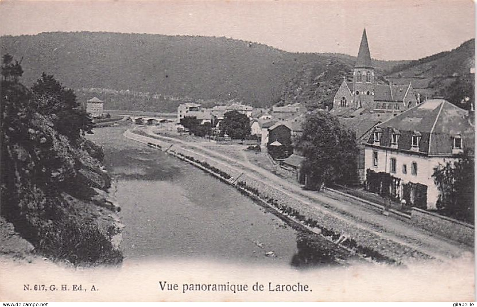 LA ROCHE- LAROCHE En ARDENNE  - Vue Panoramique De Laroche - La-Roche-en-Ardenne