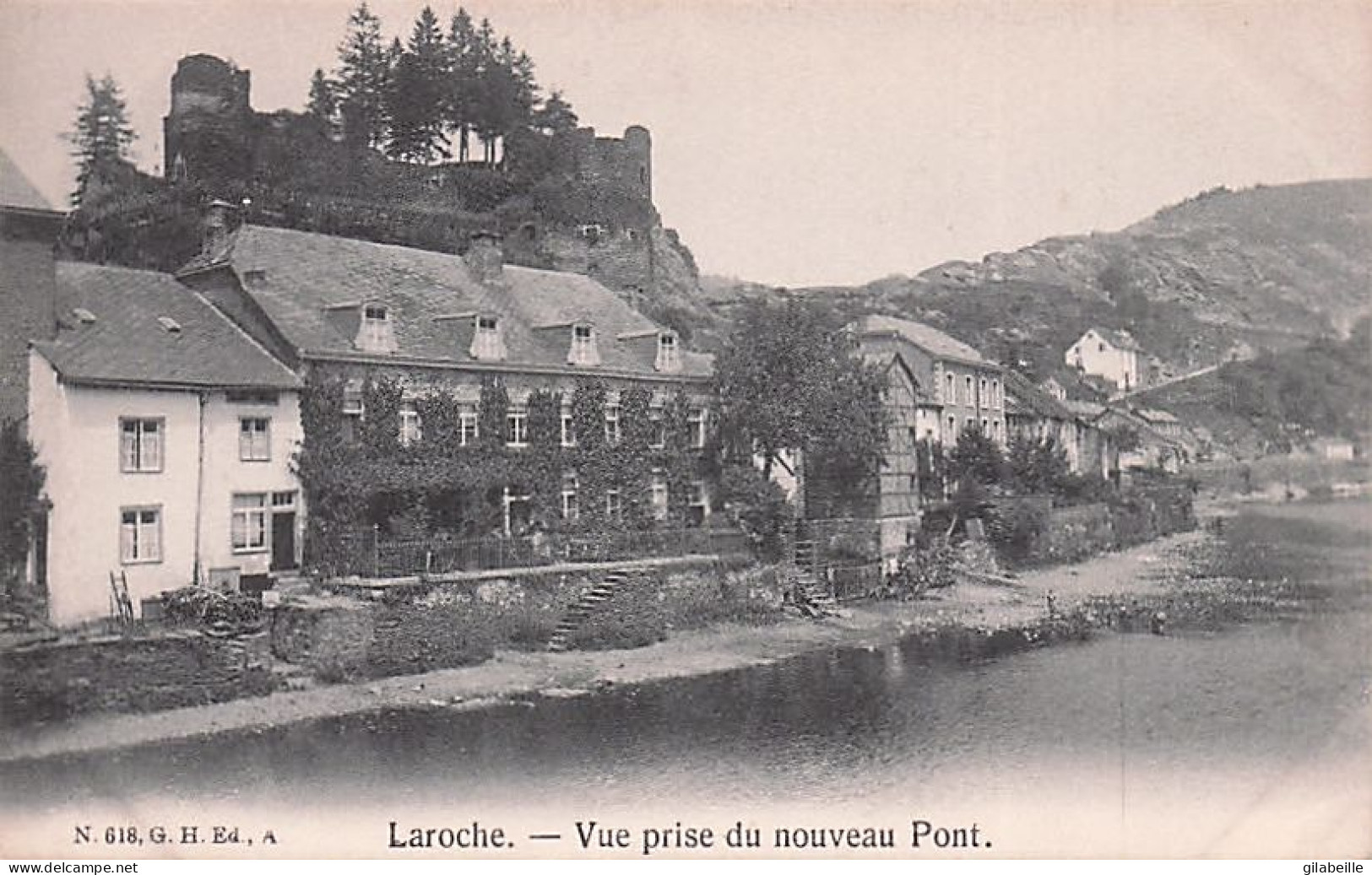 LA ROCHE- LAROCHE En ARDENNE  -  Vue Prise Du Nouveau Pont - La-Roche-en-Ardenne