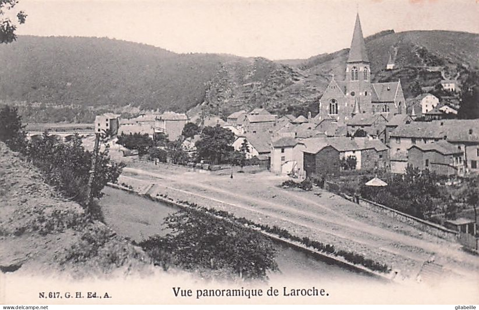 LA ROCHE- LAROCHE En ARDENNE  - Vue Panoramique De Laroche - La-Roche-en-Ardenne