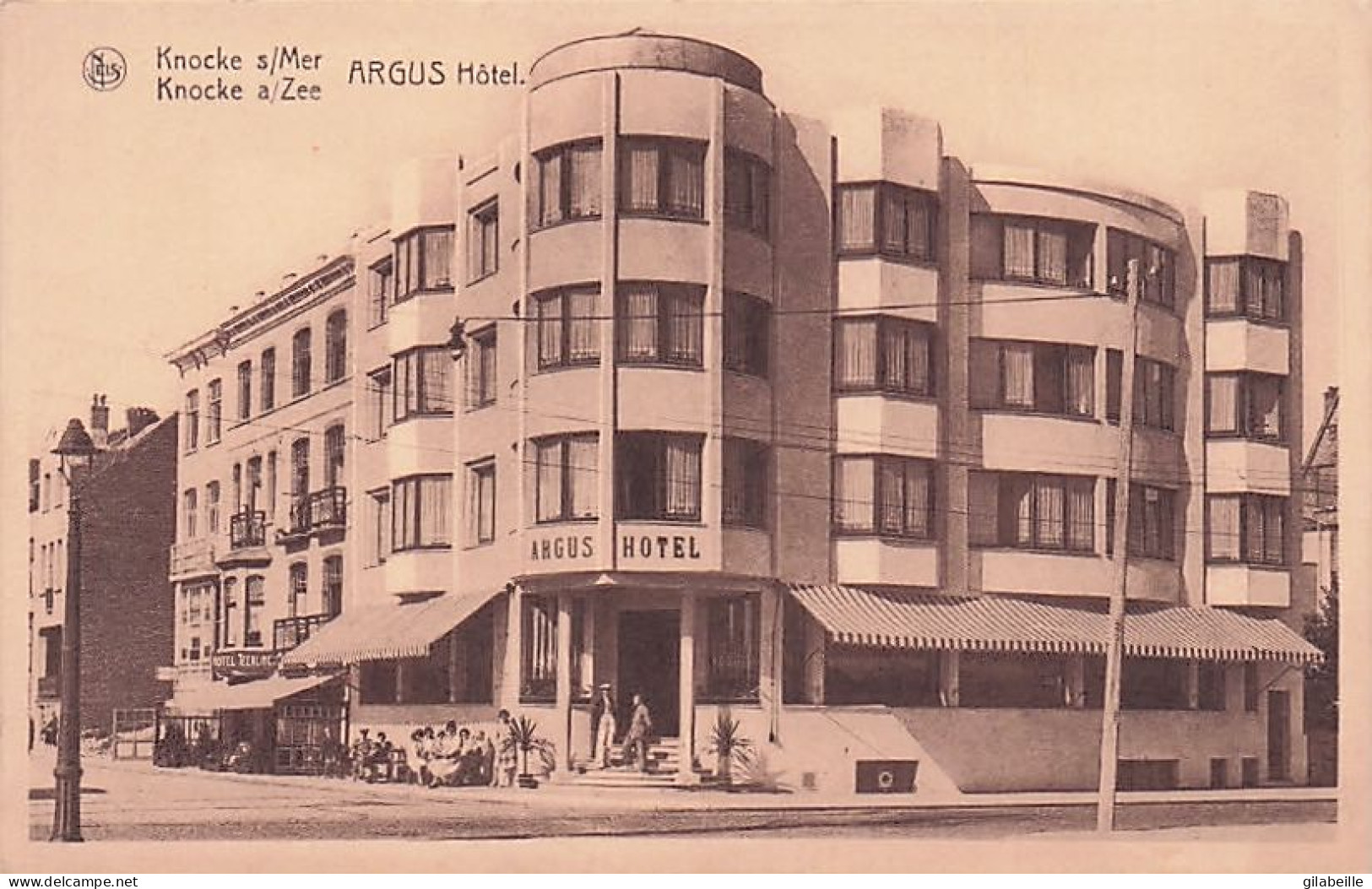 KNOKKE - KNOCKE Sur MER -   Argus Hotel - 23 Avenue Du Littoral - Knokke