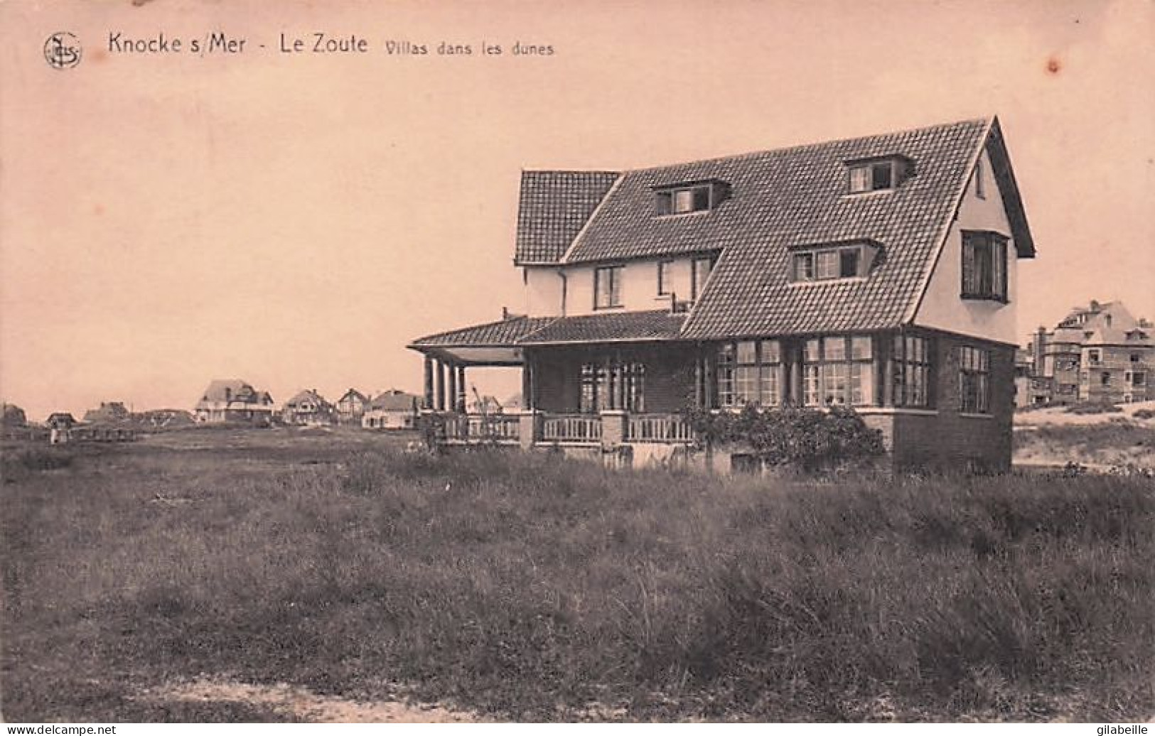 KNOKKE - KNOCKE Sur MER -   Le Zoute - Villas Dans Les Dunes - Knokke