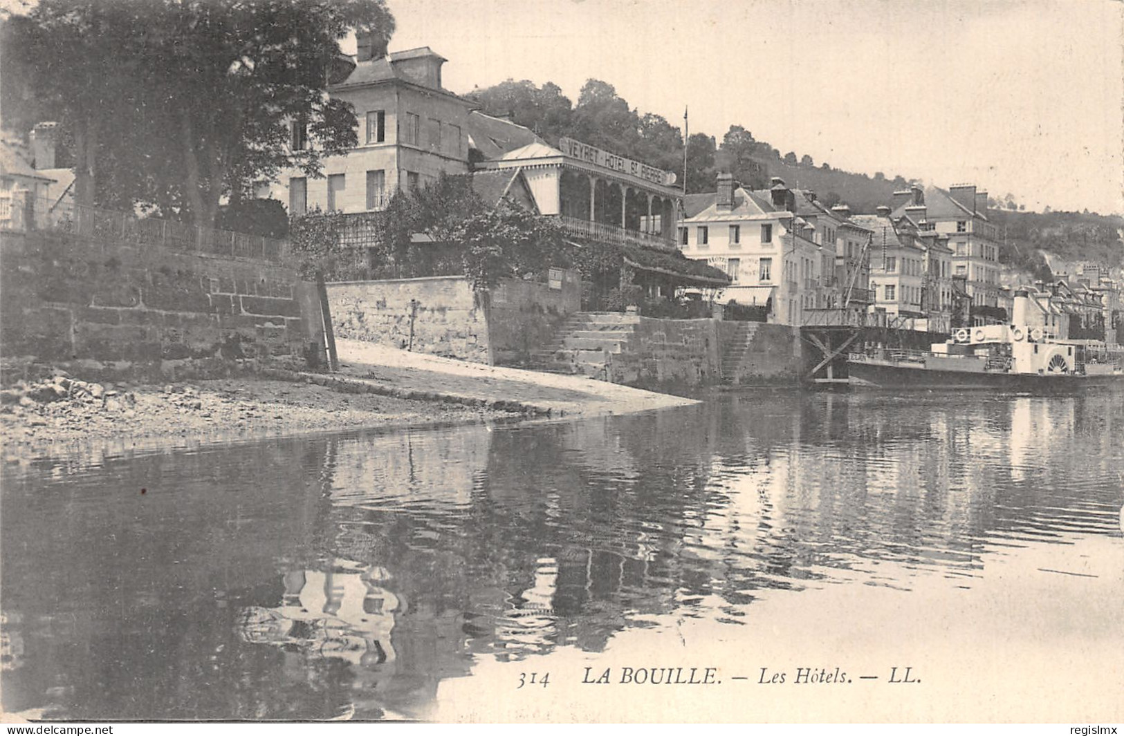 76-LA BOUILLE-N°T1080-H/0379 - La Bouille