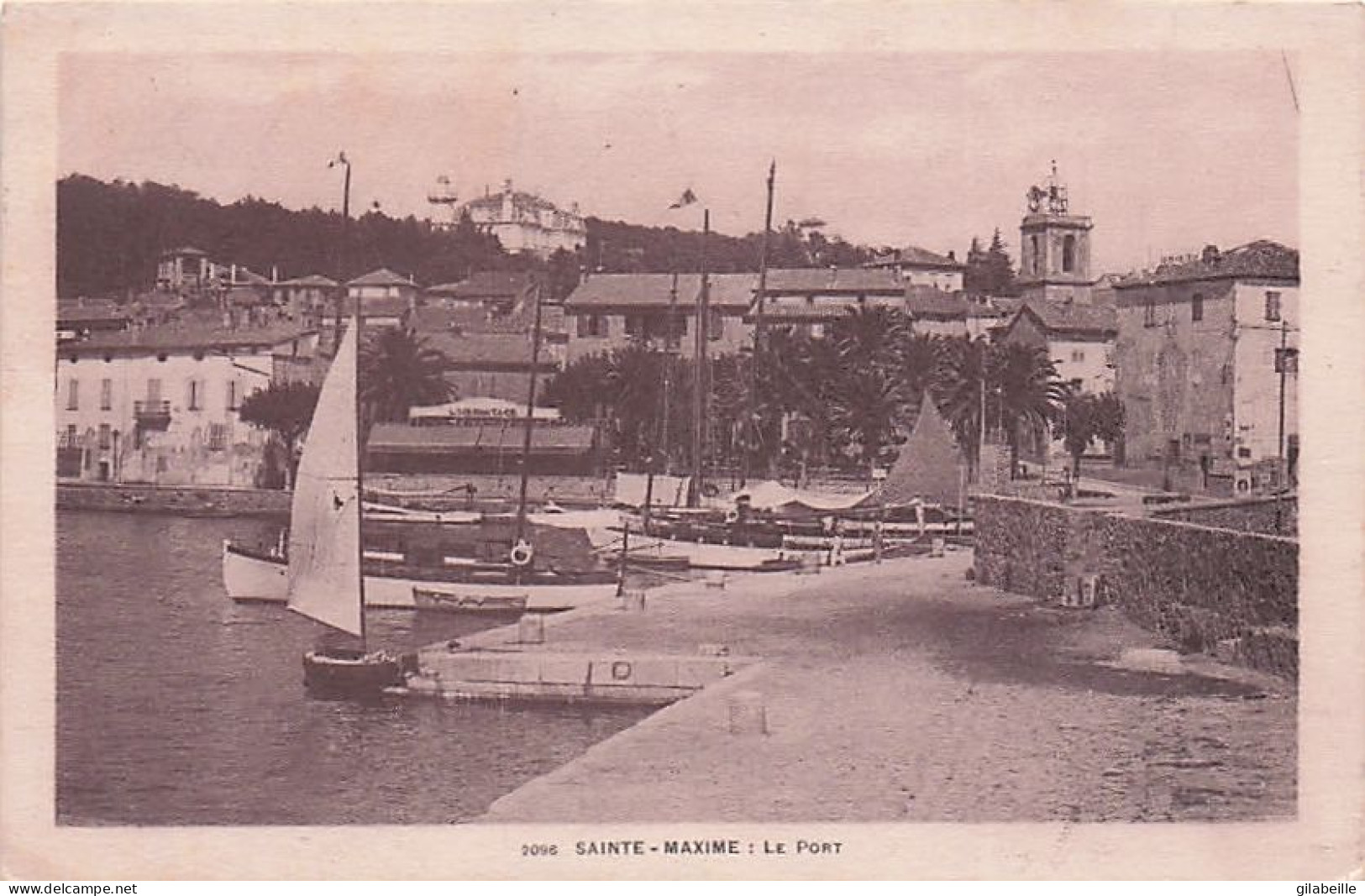 83 - Var - SAINTE MAXIME - Le Port - 1929 - Sainte-Maxime