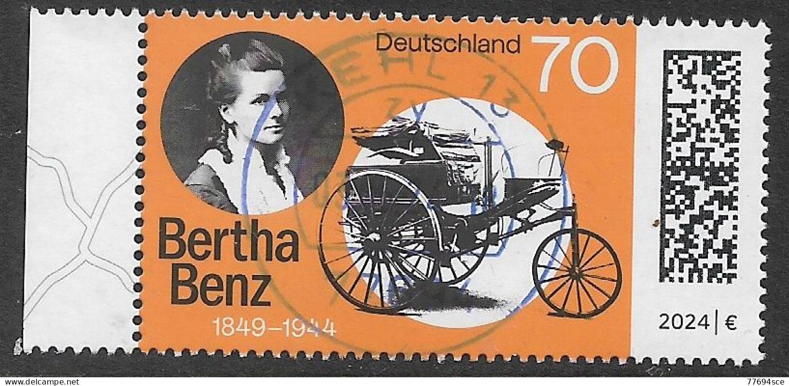 2024  175. Geburtstag Von Bertha Benz - Gebraucht