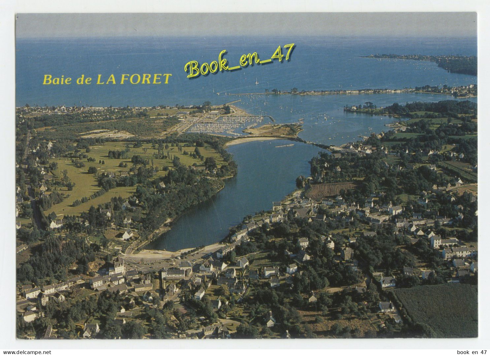 {91938} 29 Finistère La Forêt Fouesnant , Le Bourg , Le Golf , La Pointe Du Cap Coz , La Pointe De Beg Meil - La Forêt-Fouesnant