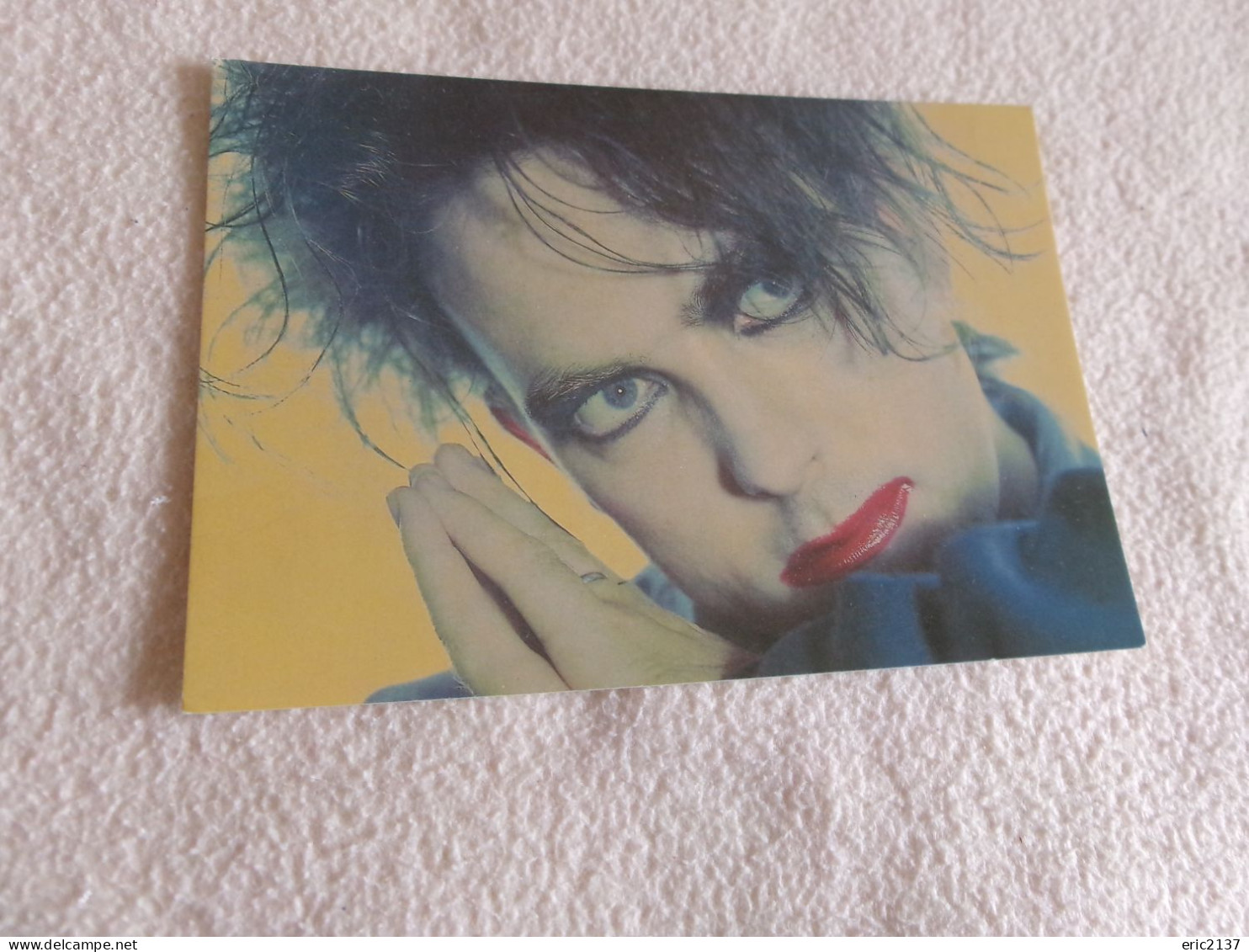 BELLE CARTE.."LE CHANTEUR DU GROUPE THE CURE ...ROBERT SMITH" - Sänger Und Musikanten