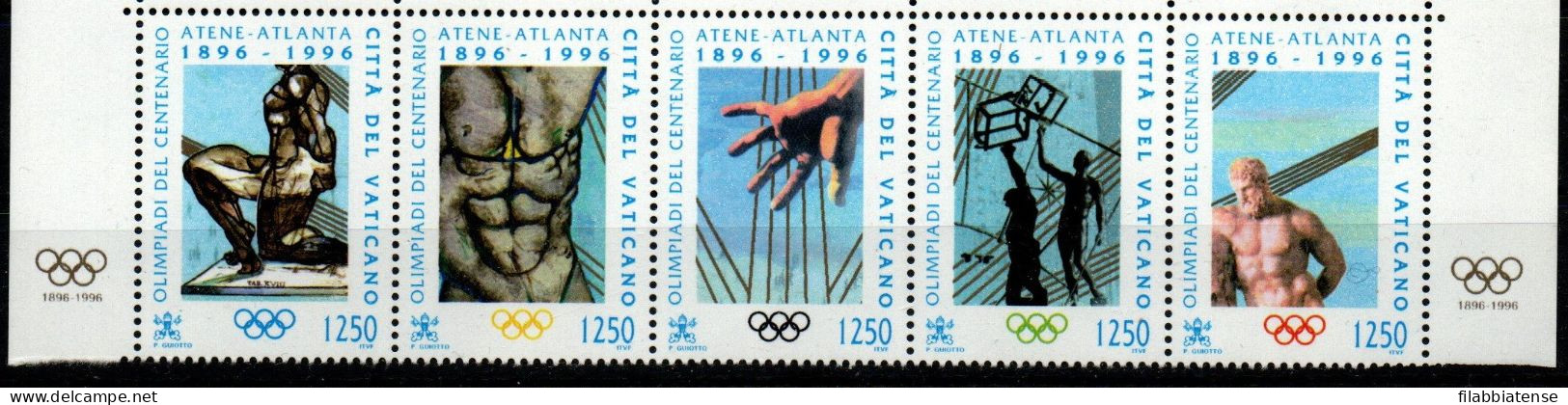 1996 - 1050/54 Olimpiadi Di Atene   ++++++ - Ongebruikt