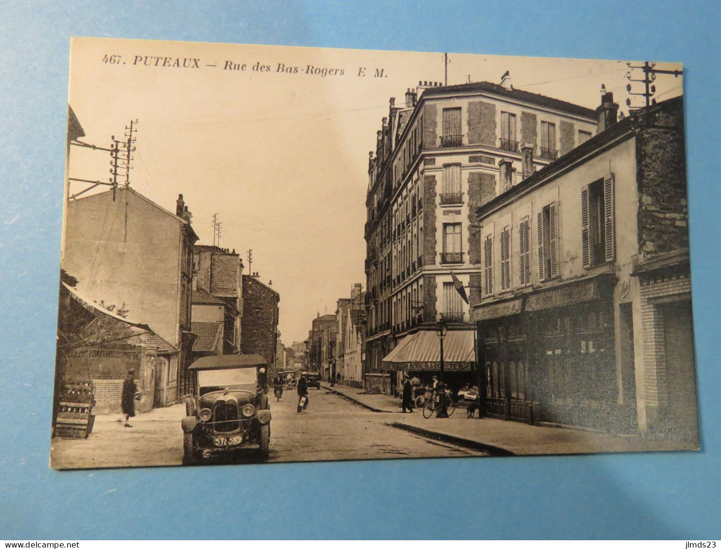 PUTEAUX, HAUTS DE SEINE, RUE DES BAS ROGERS, CPA - Puteaux