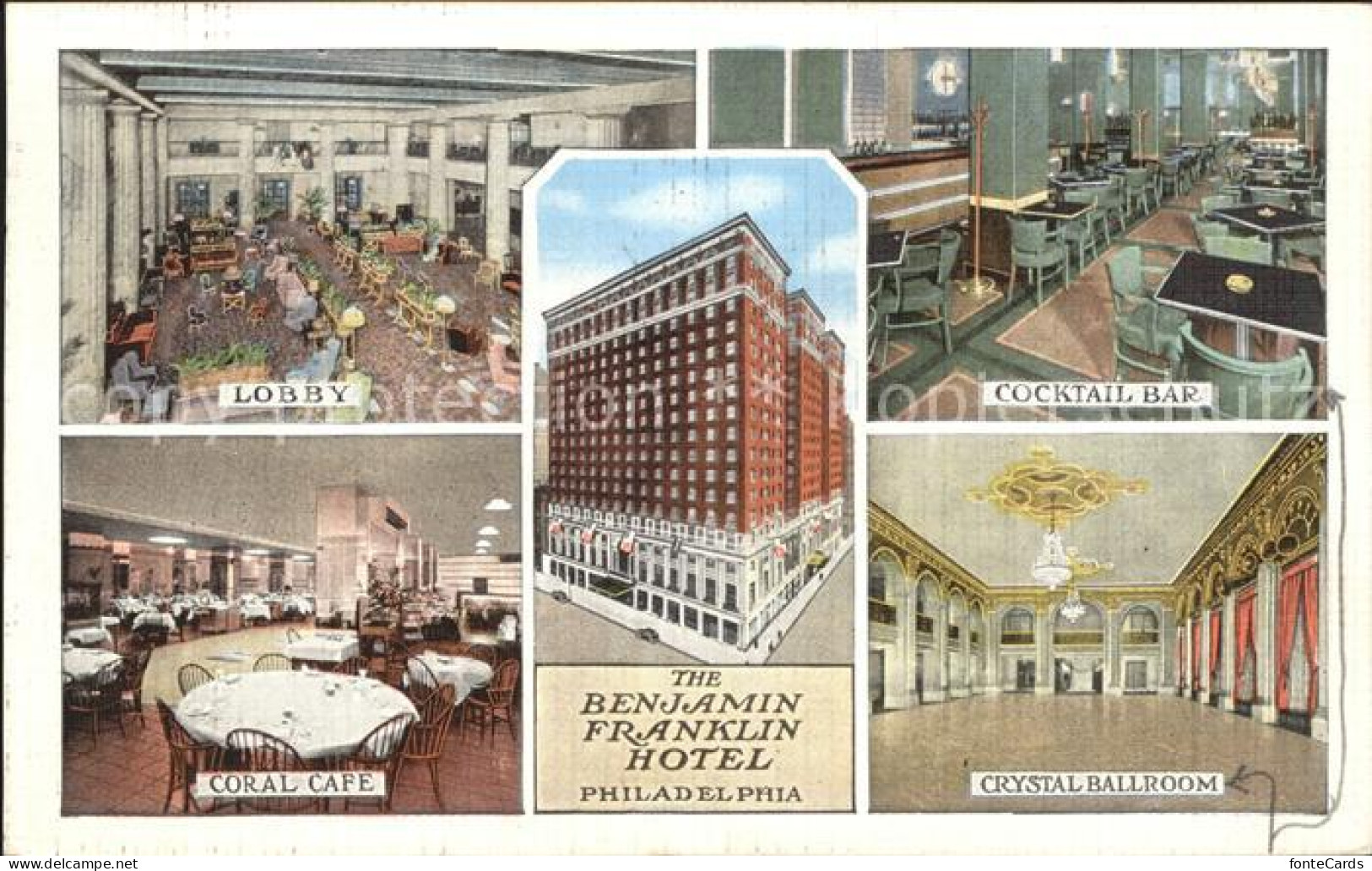 11705662 Philadelphia Pennsylvania Benjamin Franklin Hotel Philadelphia Pennsylv - Altri & Non Classificati
