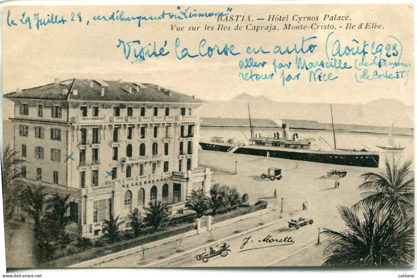 - 2B-CORSE  - BASTIA -  Hotel Cyrnos Palace - Bastia