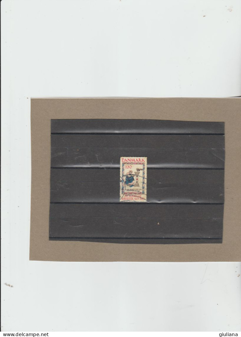 Danimarca 1973 - (UN)  557 Used  "3° Centenario .della Biblioteca Reale" - 1,20k - Used Stamps