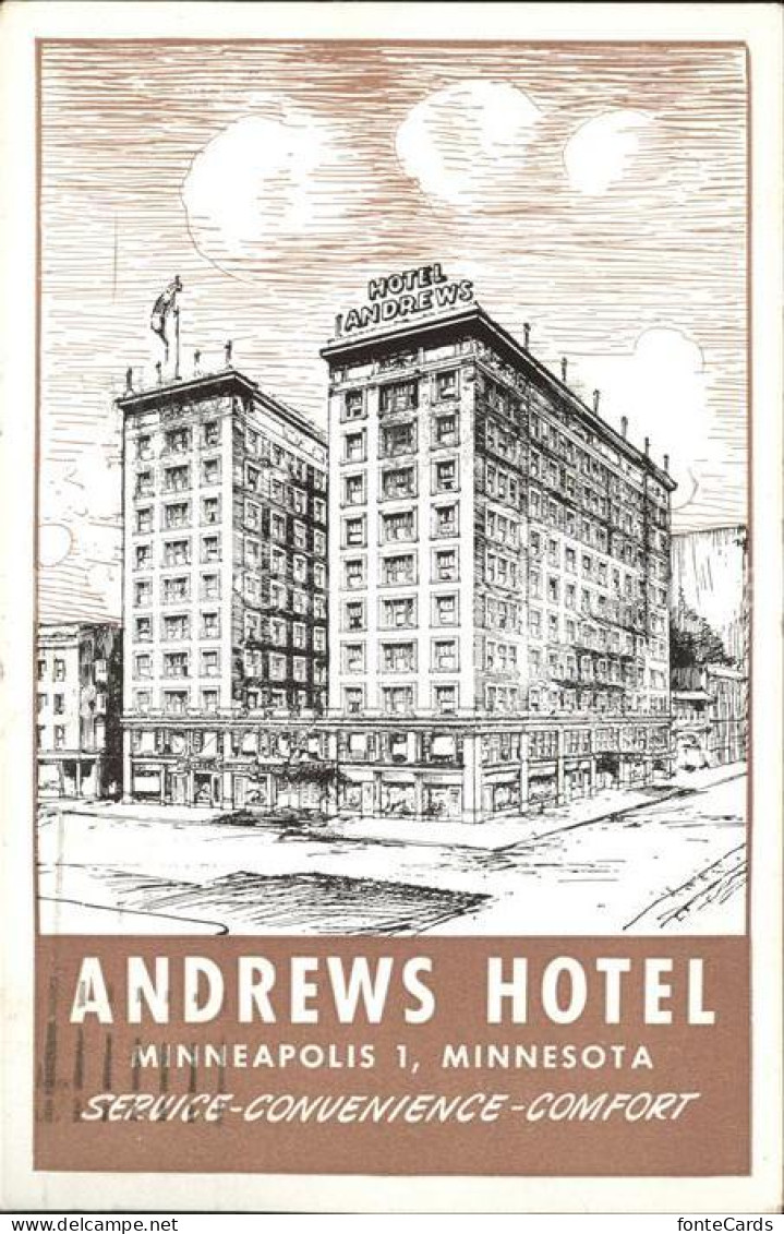 11705646 Minneapolis_Minnesota Andrews Hotel - Andere & Zonder Classificatie