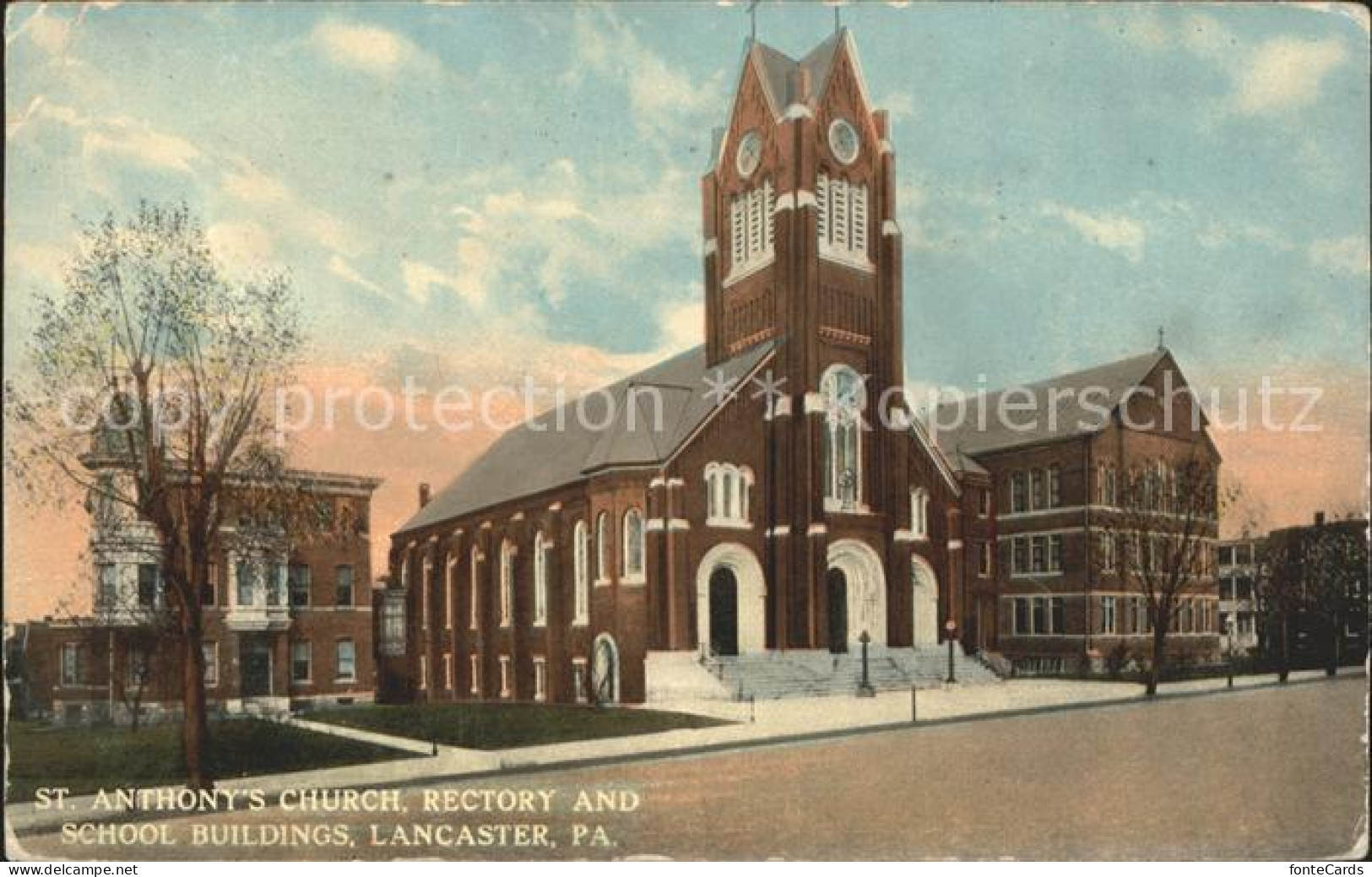 11705598 Lancaster Pennsylvania St. Anthonys Church  Lancaster Pennsylvania - Andere & Zonder Classificatie