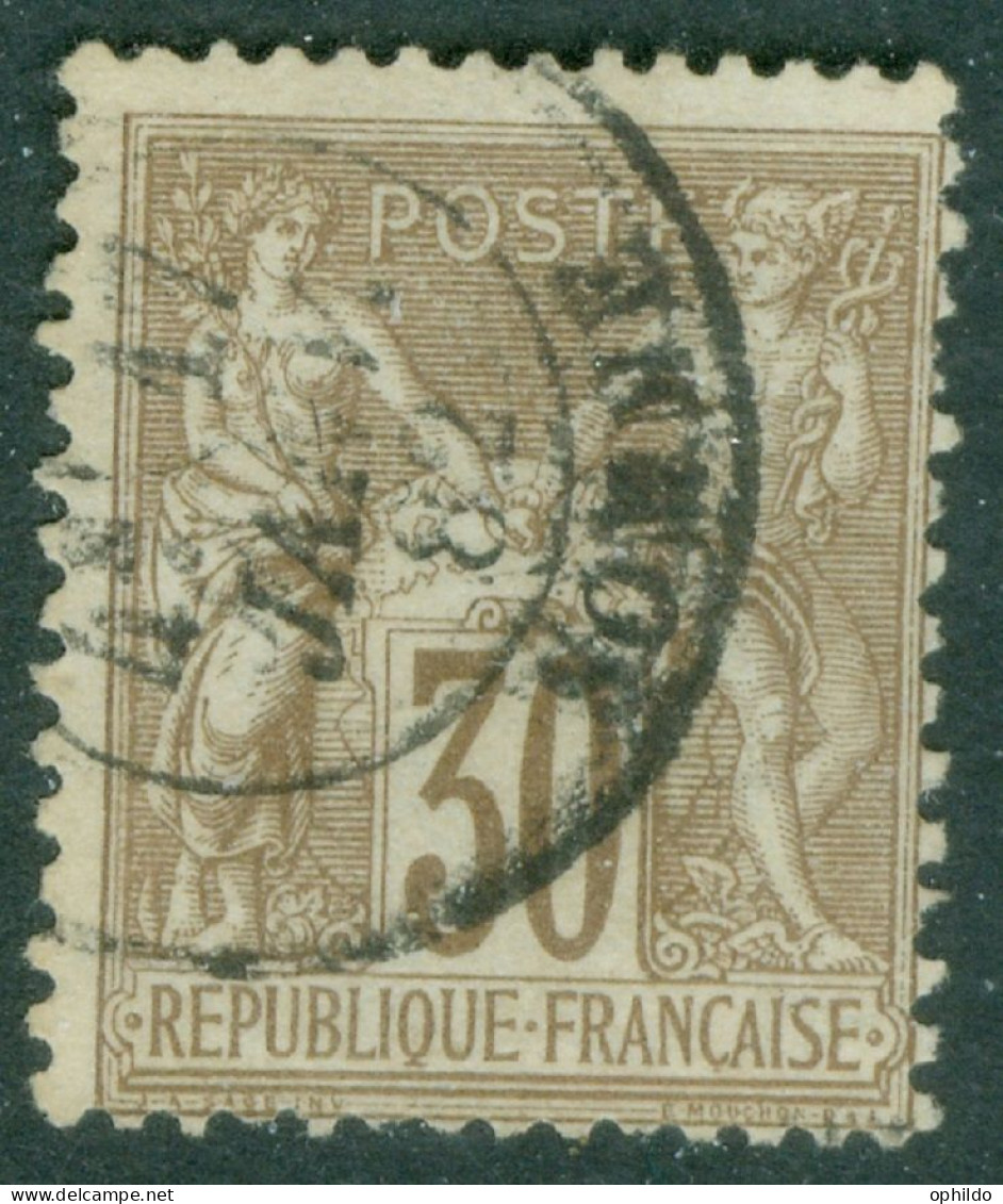 France   69  Ob  B/TB    Voir Scan Et Description   - 1876-1878 Sage (Type I)