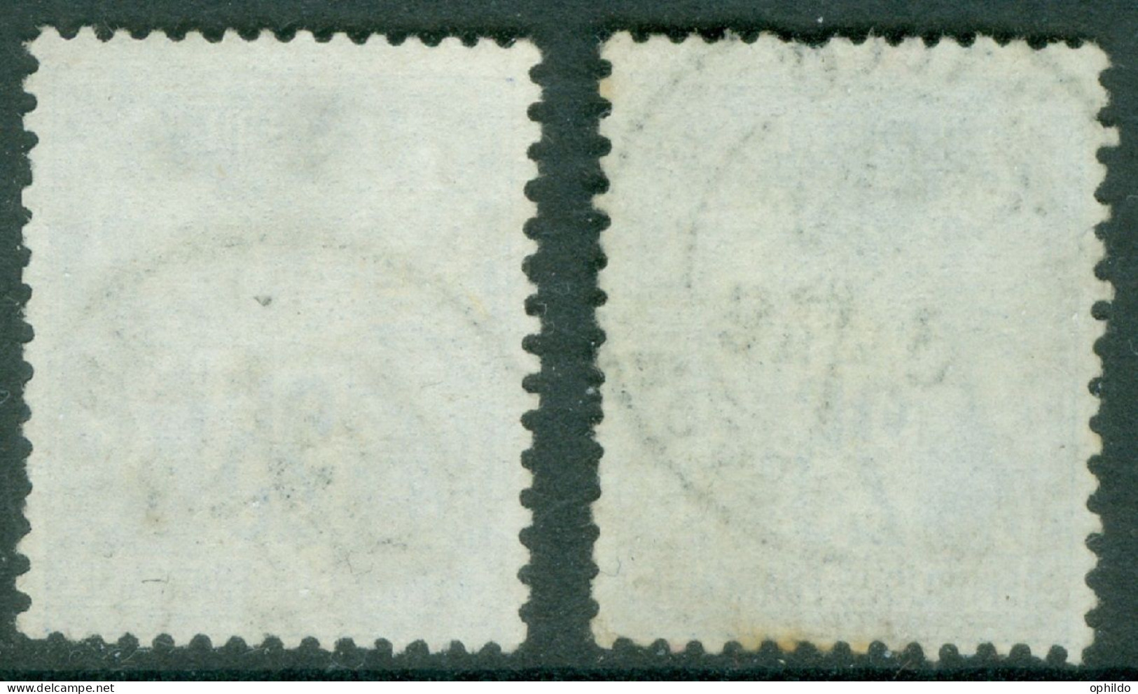 France  78 Et 79  Ob B/TB    Voir Scan Et Description   - 1876-1898 Sage (Type II)