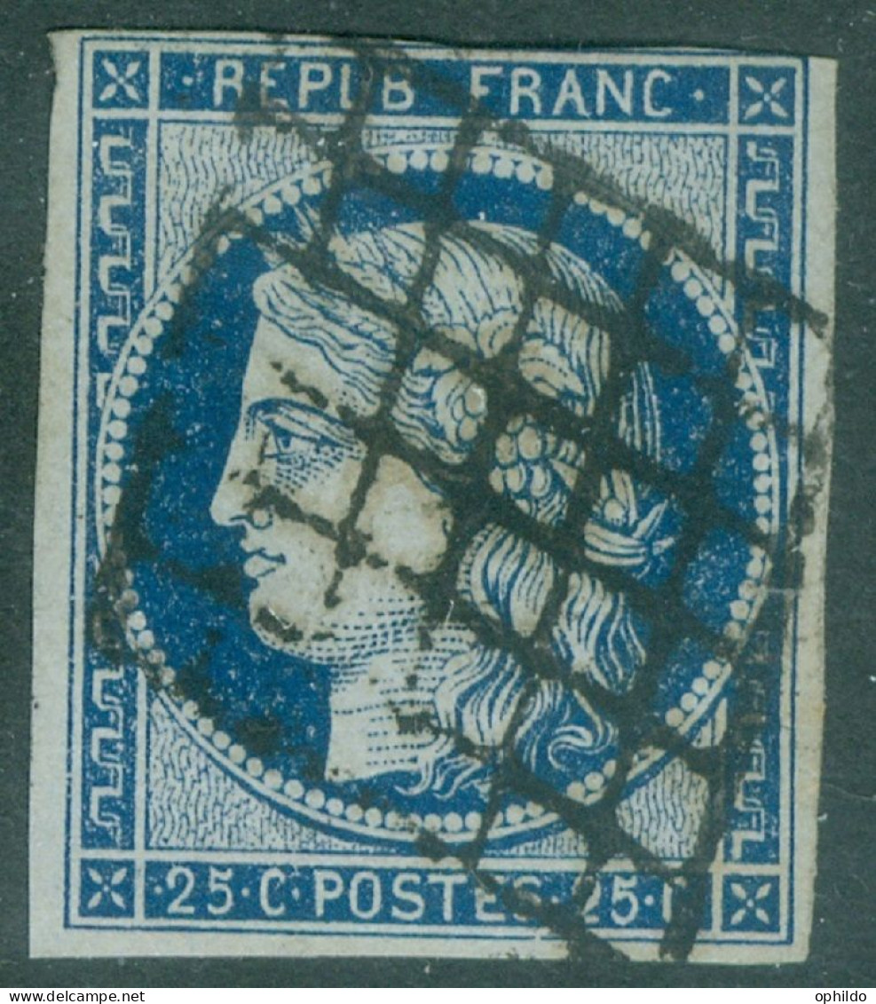 France   4   Ob  Voir Scan Et Description   - 1849-1850 Ceres