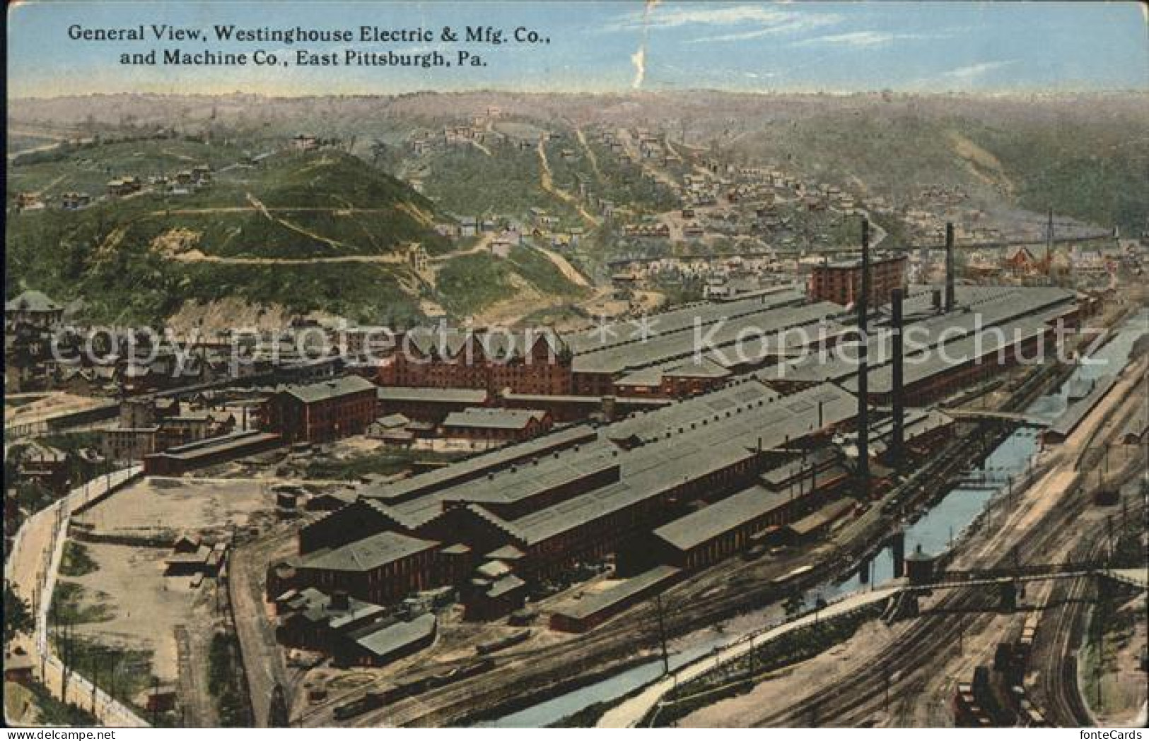 11705582 East Pittsburgh Westinghouse Electric  East Pittsburgh - Autres & Non Classés
