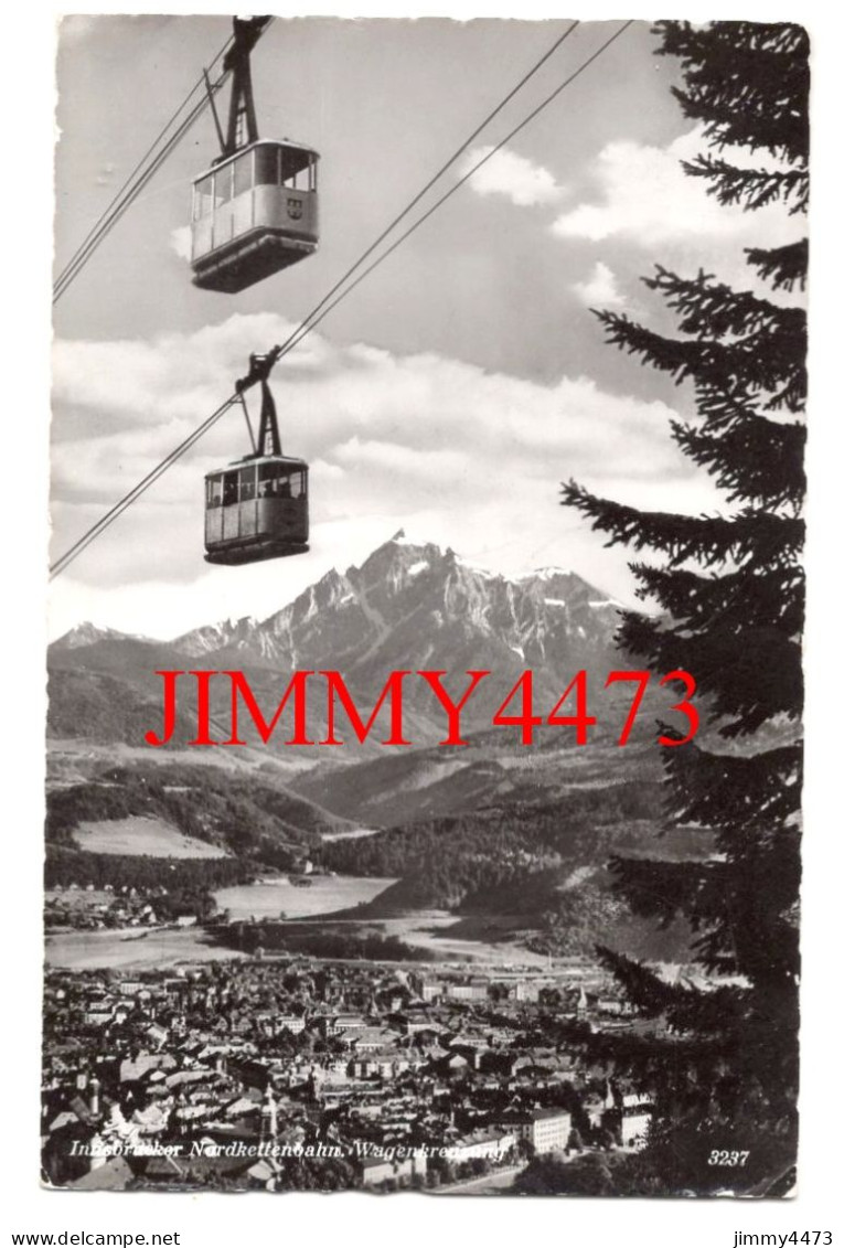 Innsbrucker Nardkettenbahn Wagenkeuzung En 1959 - N° 3237 - Tiroler Verlag Chizzali Innsbruck - Innsbruck