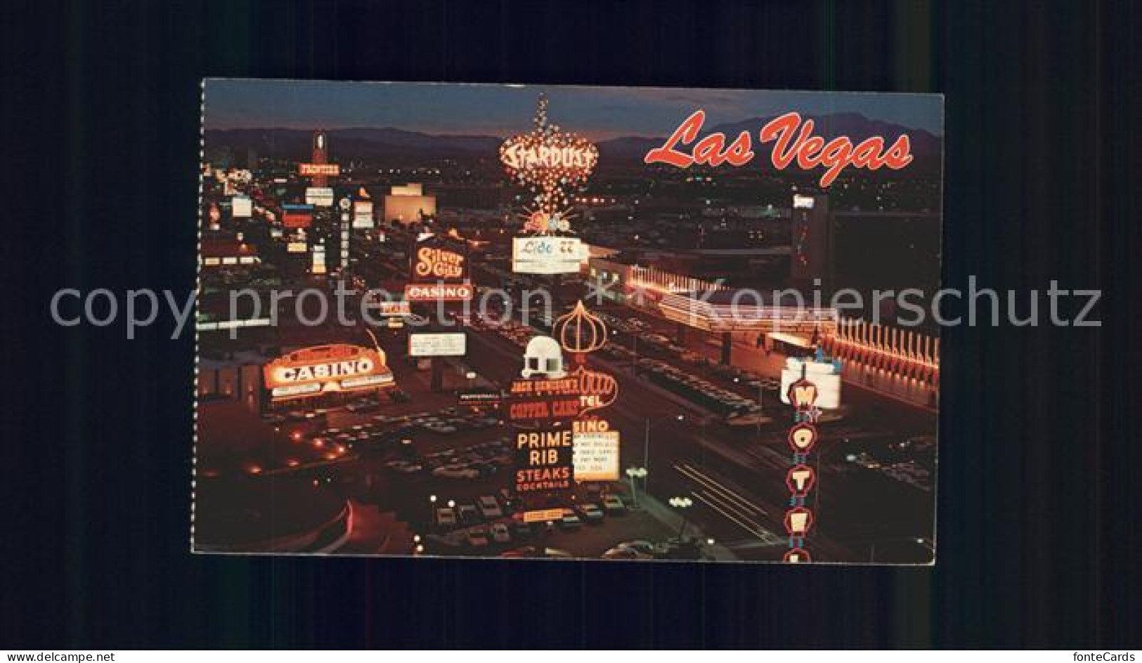 11705537 Las_Vegas_Nevada Fliegeraufnahme At Night - Andere & Zonder Classificatie