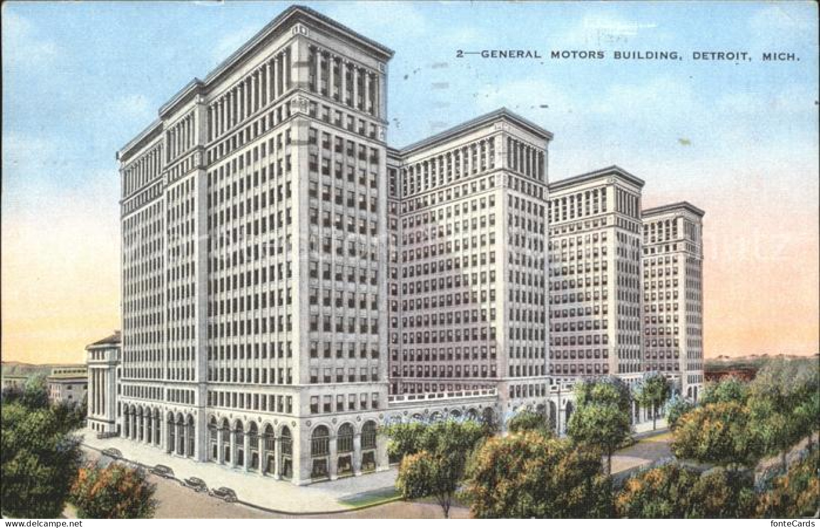 11705534 Detroit_Michigan General Motors Building - Altri & Non Classificati