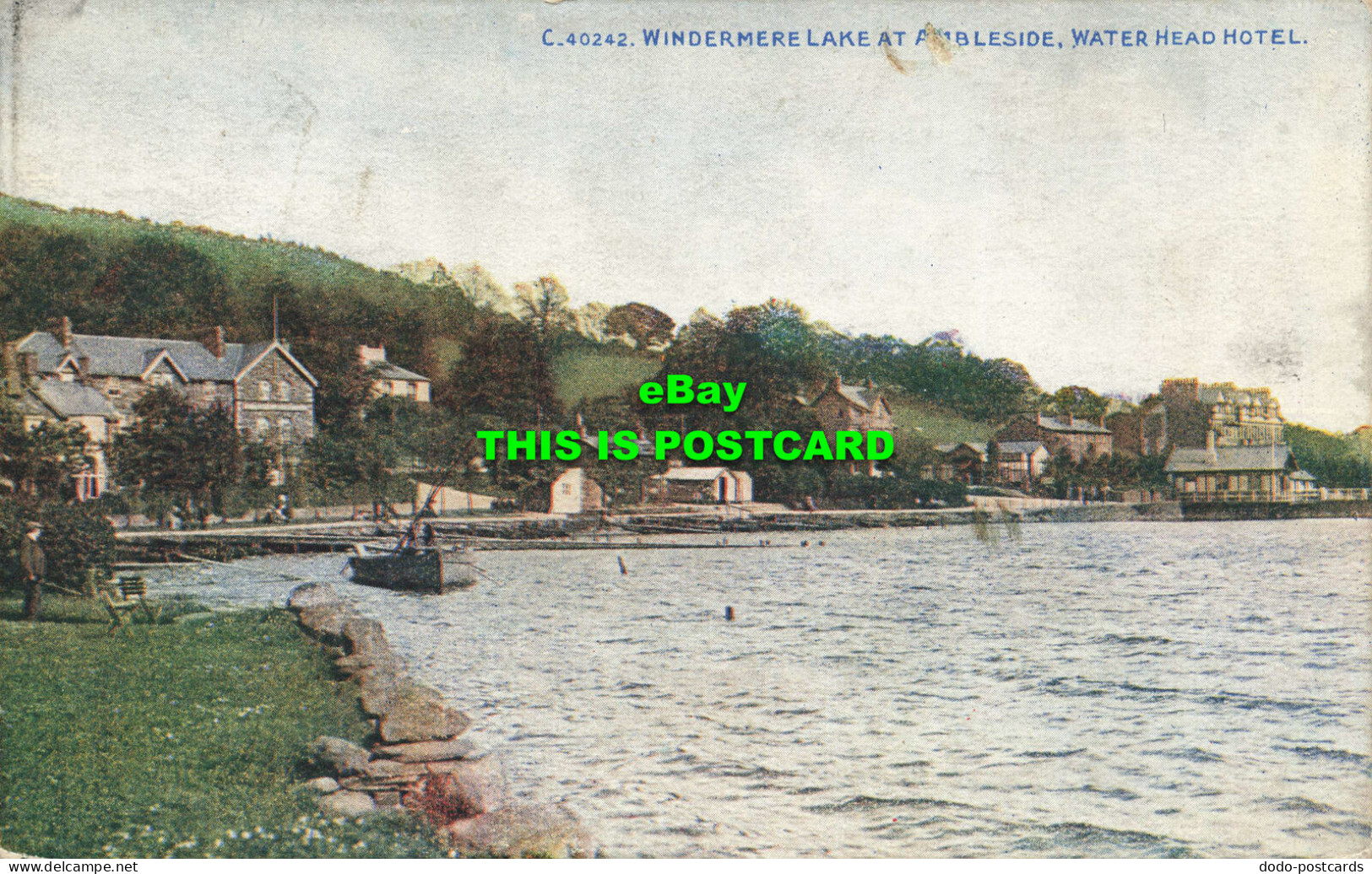 R617272 C. 40242. Windermere Lake At Ambleside. Water Head Hotel. Celesque Serie - World