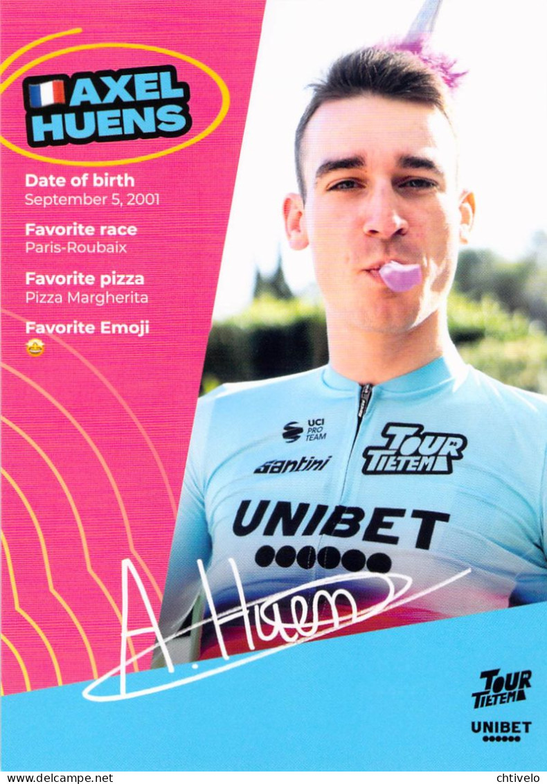 Cyclisme, Axel Huens, 2024 - Ciclismo