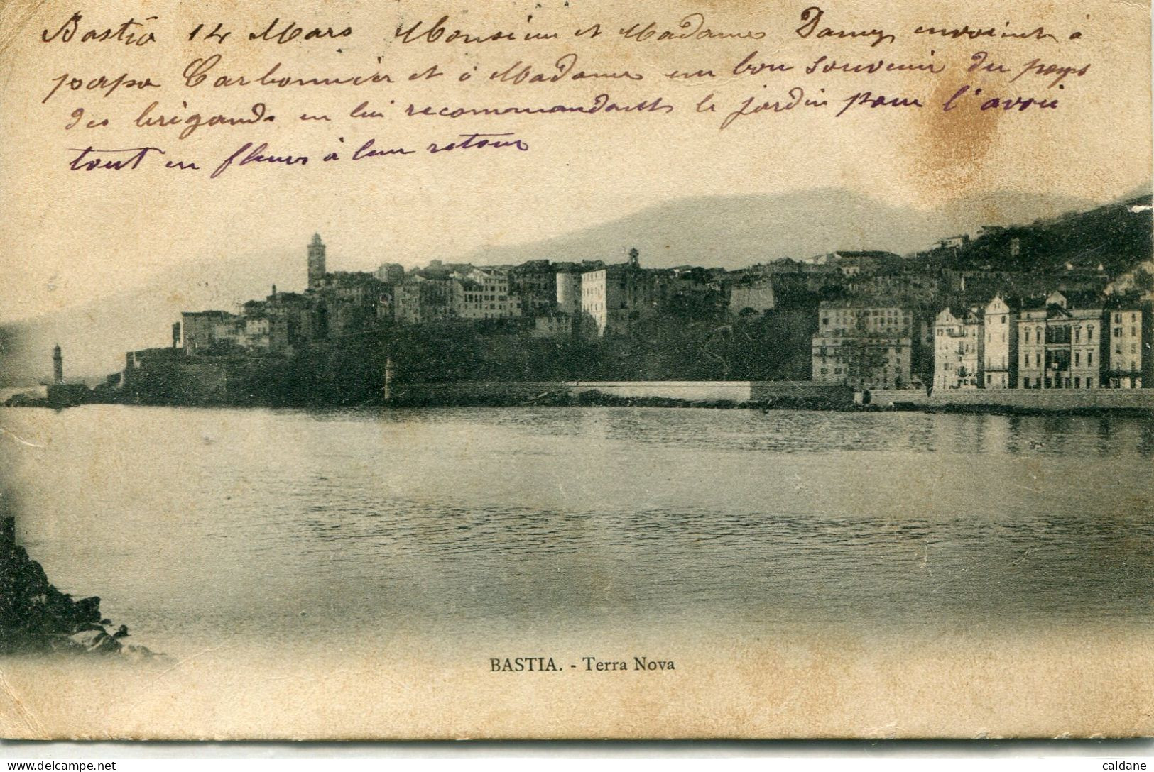 - 2B-CORSE  -BASTIA -  Terra. Nova.      Collection. J.Moretti,Corté  N°:438 - Bastia