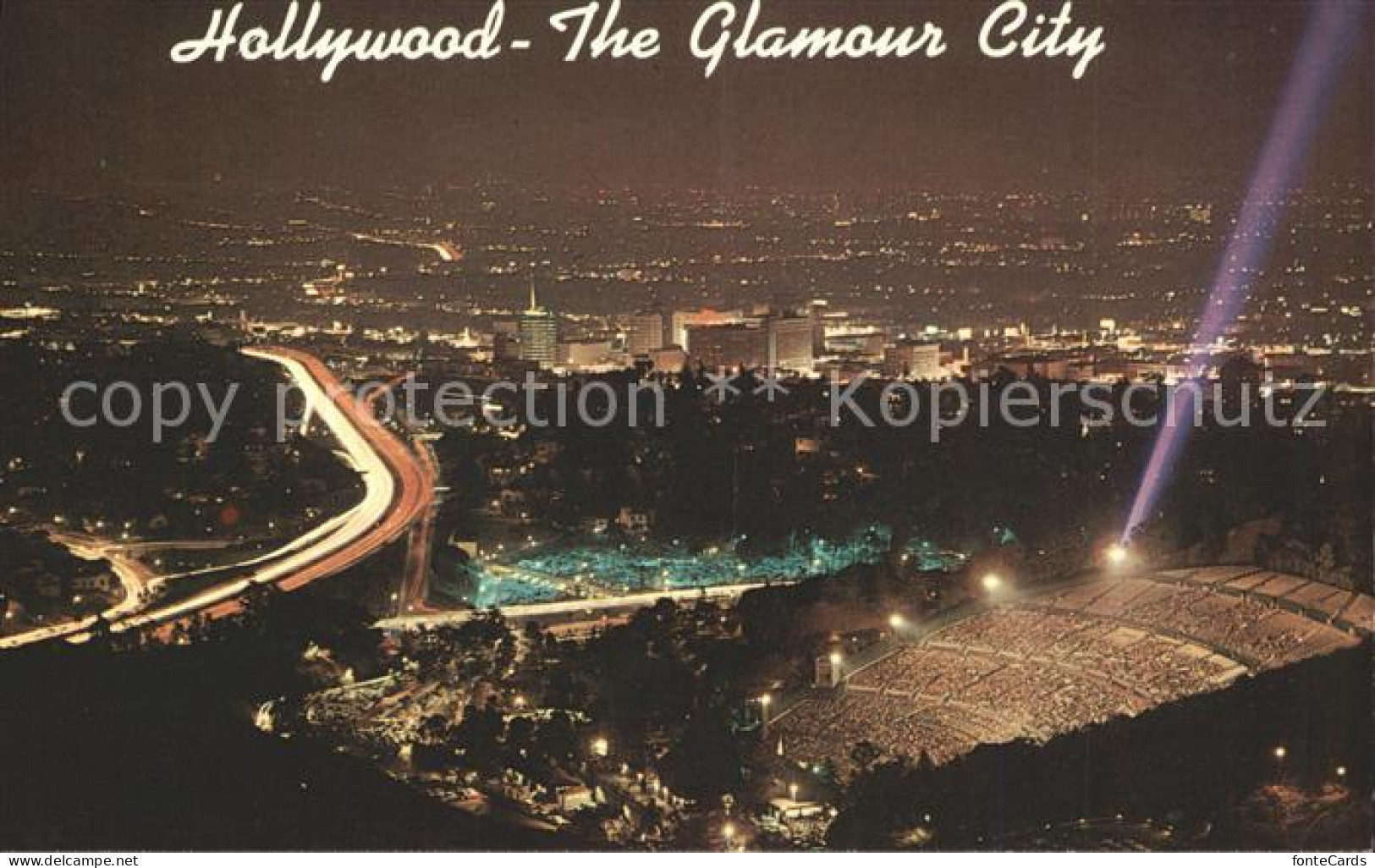 11705380 Hollywood California Night View From Mulholland Drive Los Angeles Unite - Other & Unclassified