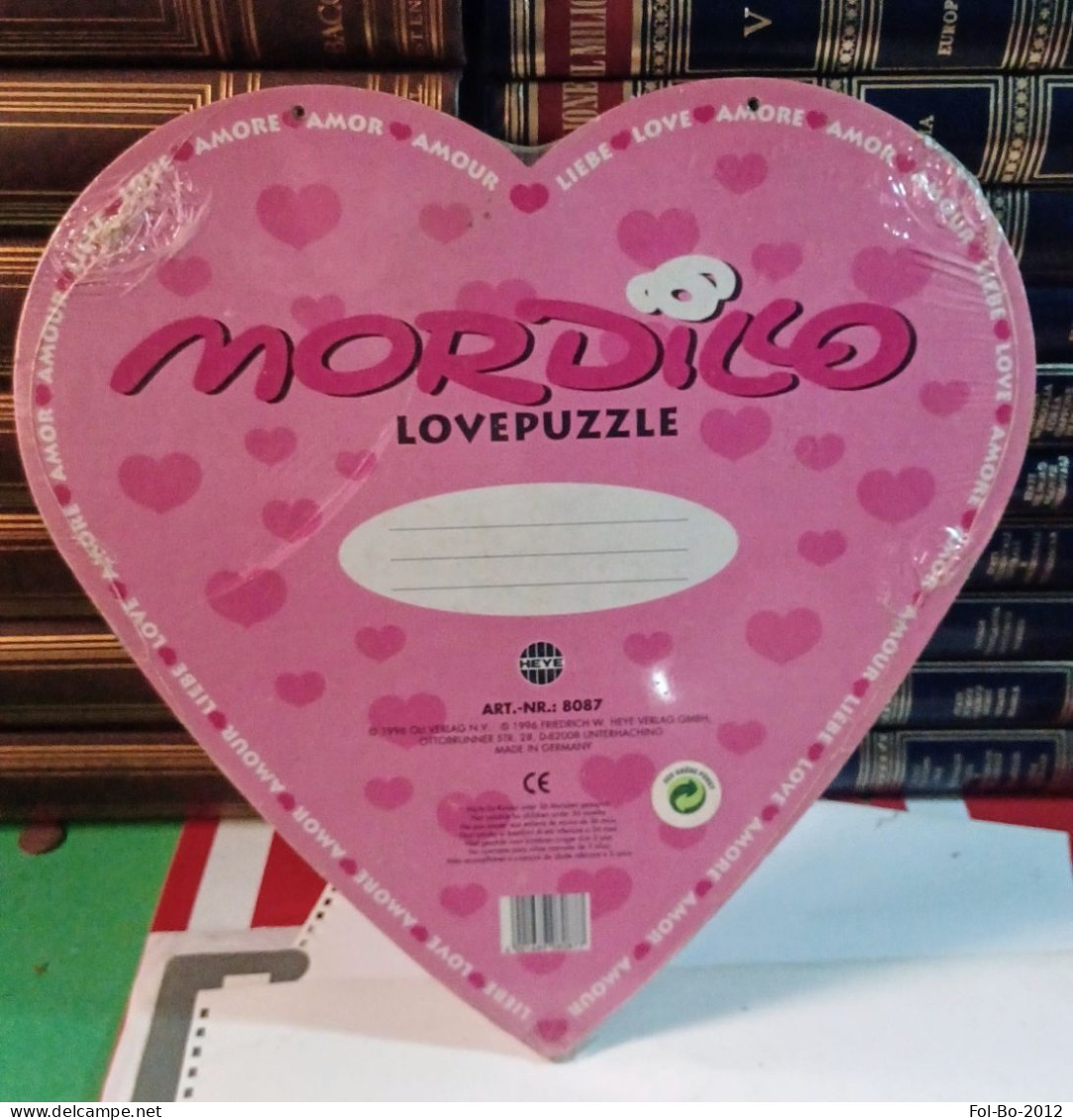 MORDILLO Lovepuzzle 1996 Made Germany .in Blister - Puzzle Games