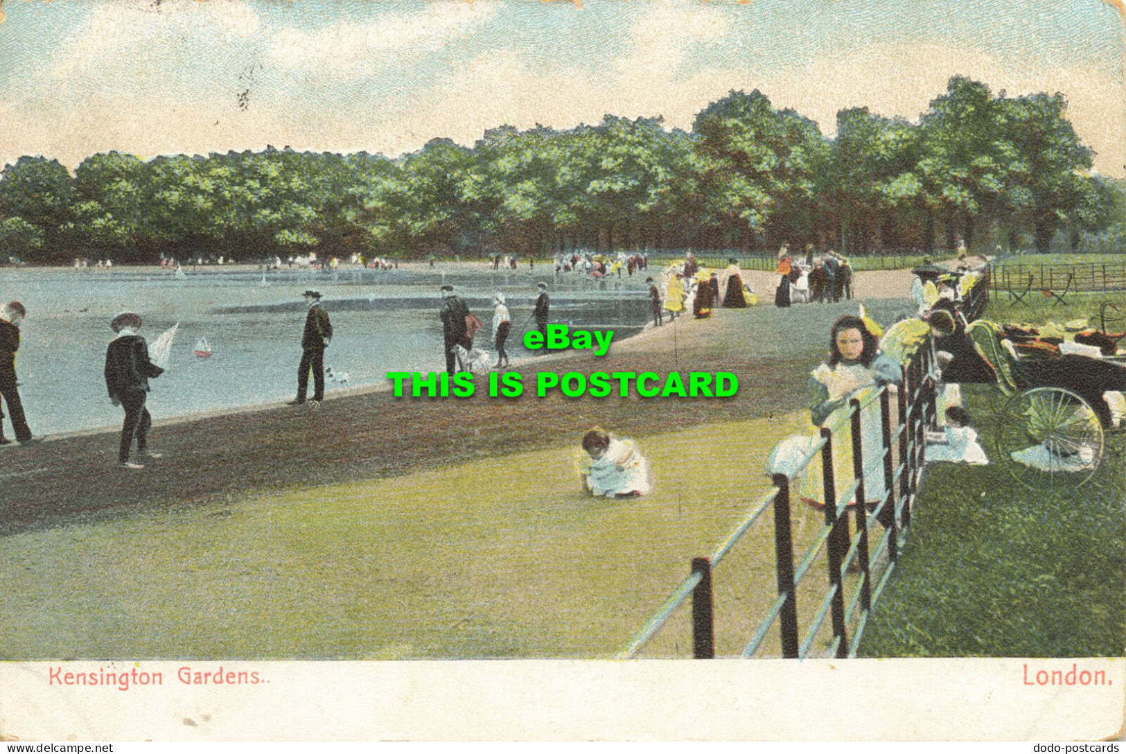 R617758 Kensington Gardens. London. 1905 - Other & Unclassified