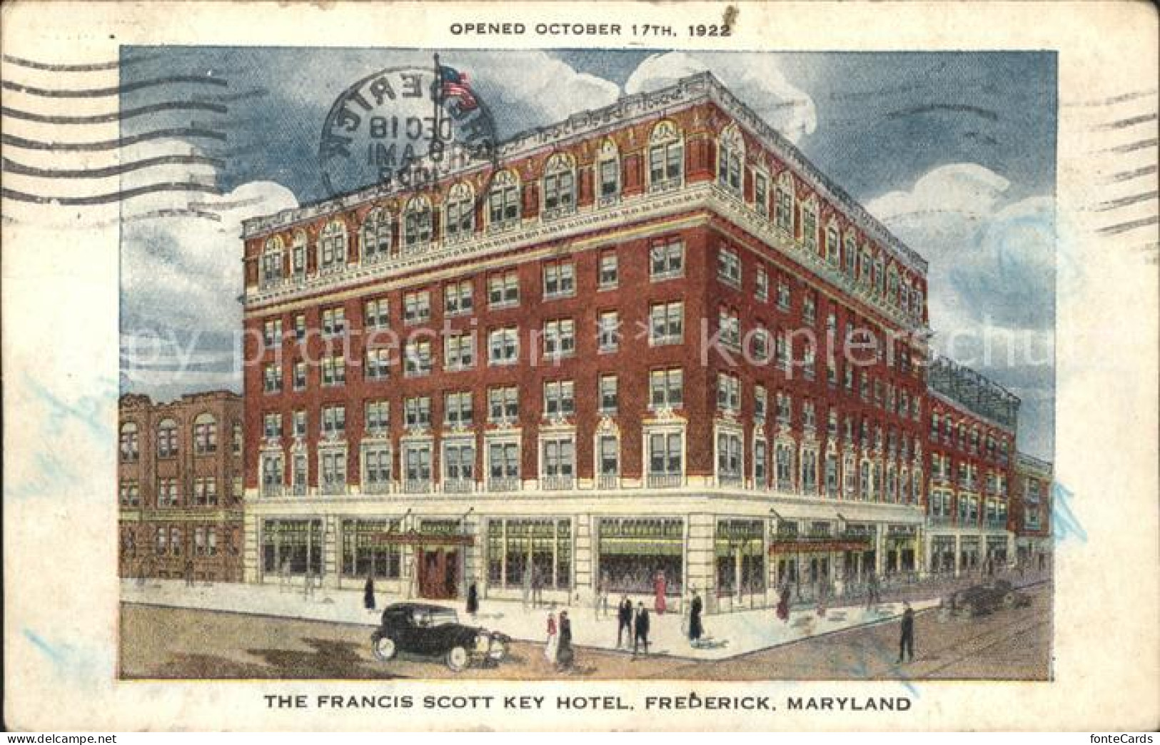 11705368 Frederick_Maryland Francis Scott Key Hotel Car - Other & Unclassified