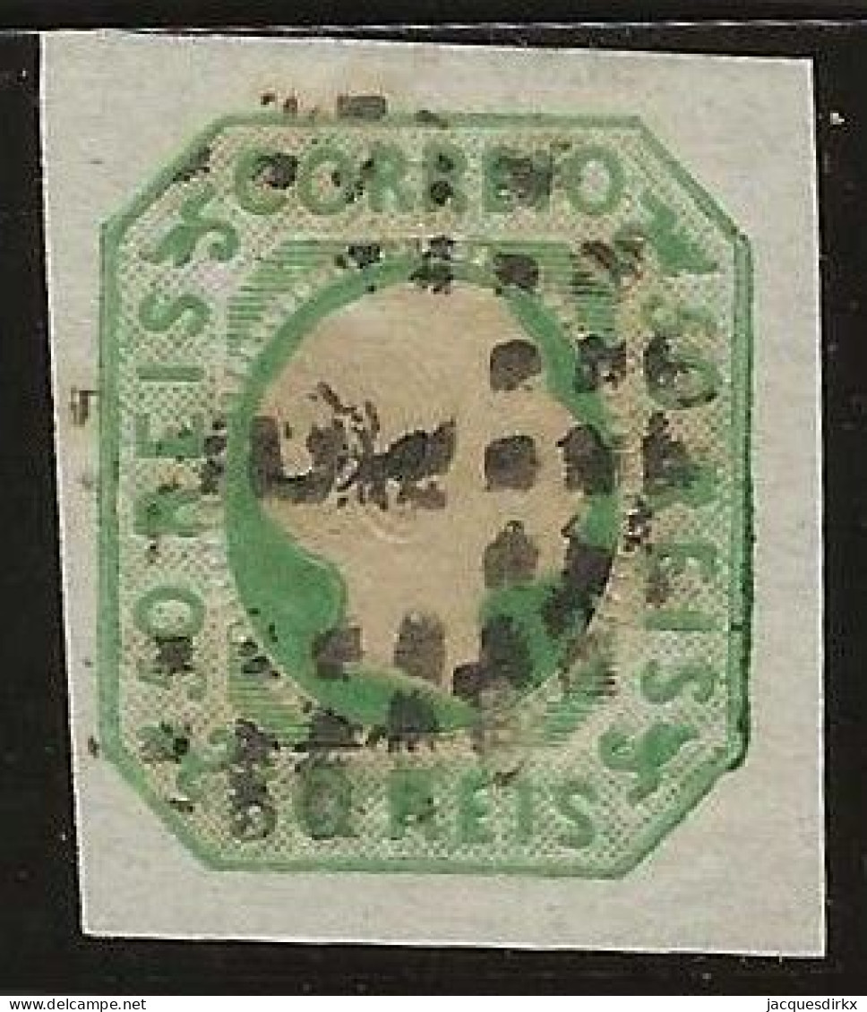 Portugal     .  Y&T      .  7   (2 Scans)         .   O      .     Cancelled - Used Stamps